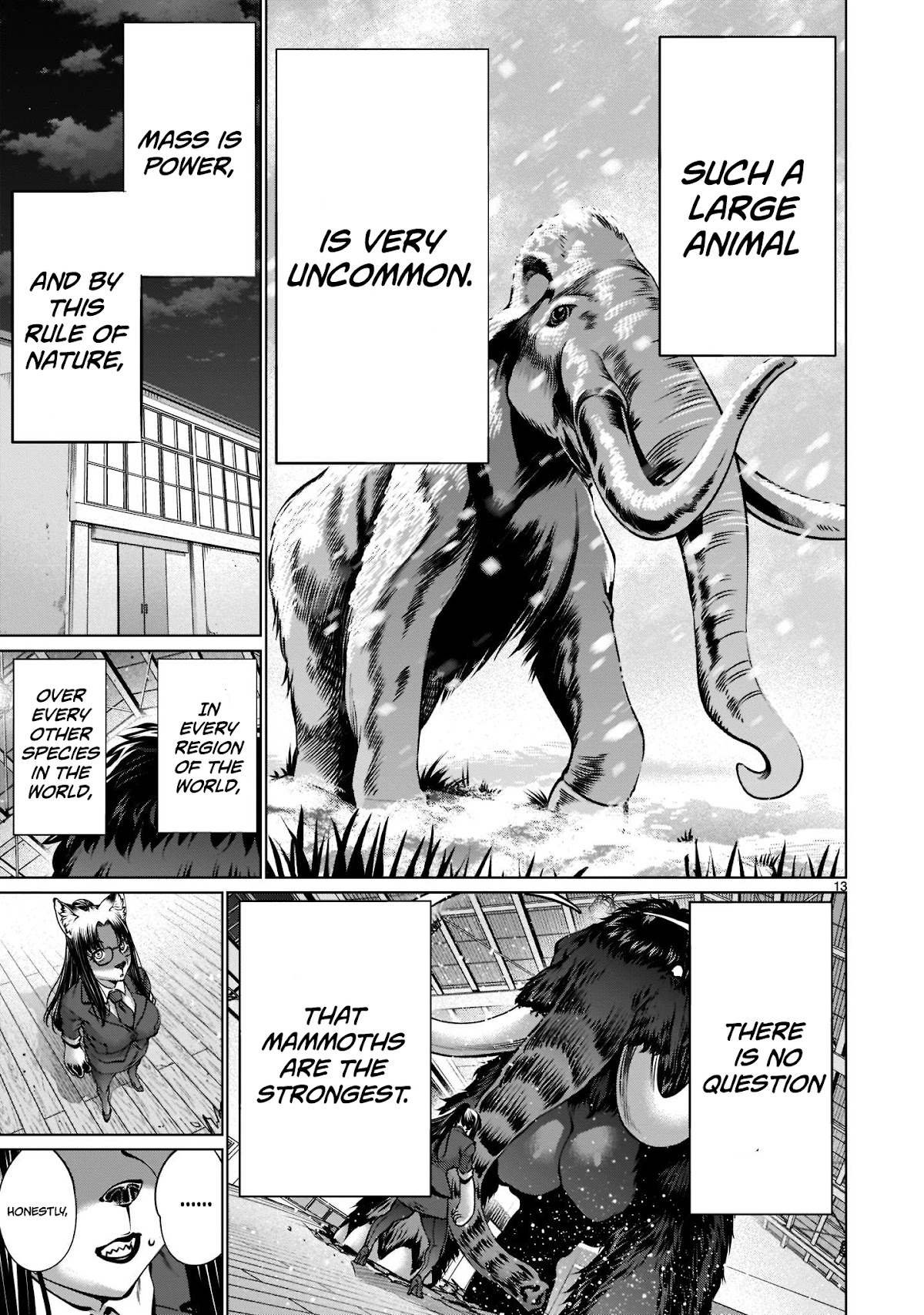 Killing Bites Chapter 100 page 12 - Chapter 100: "You've Grown-up, Rio"