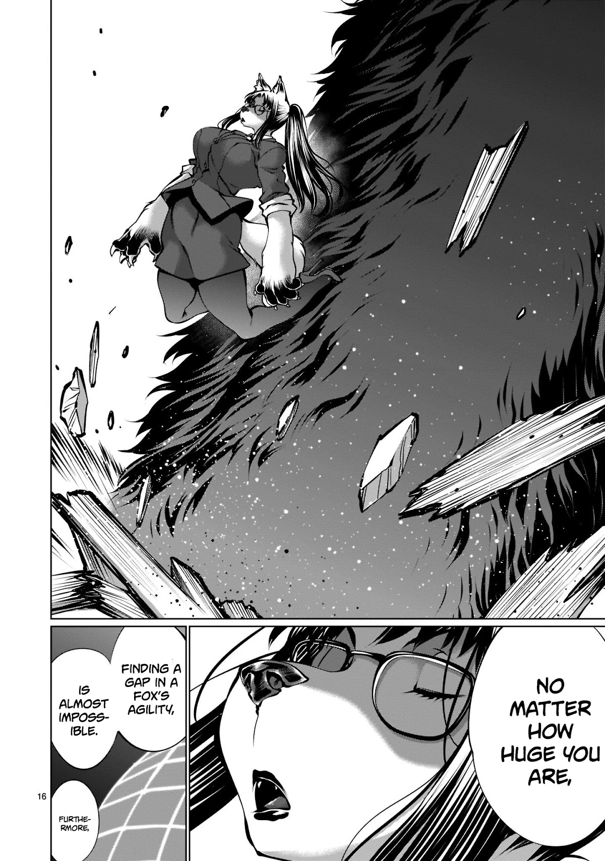 Killing Bites Chapter 100 page 15 - Chapter 100: "You've Grown-up, Rio"