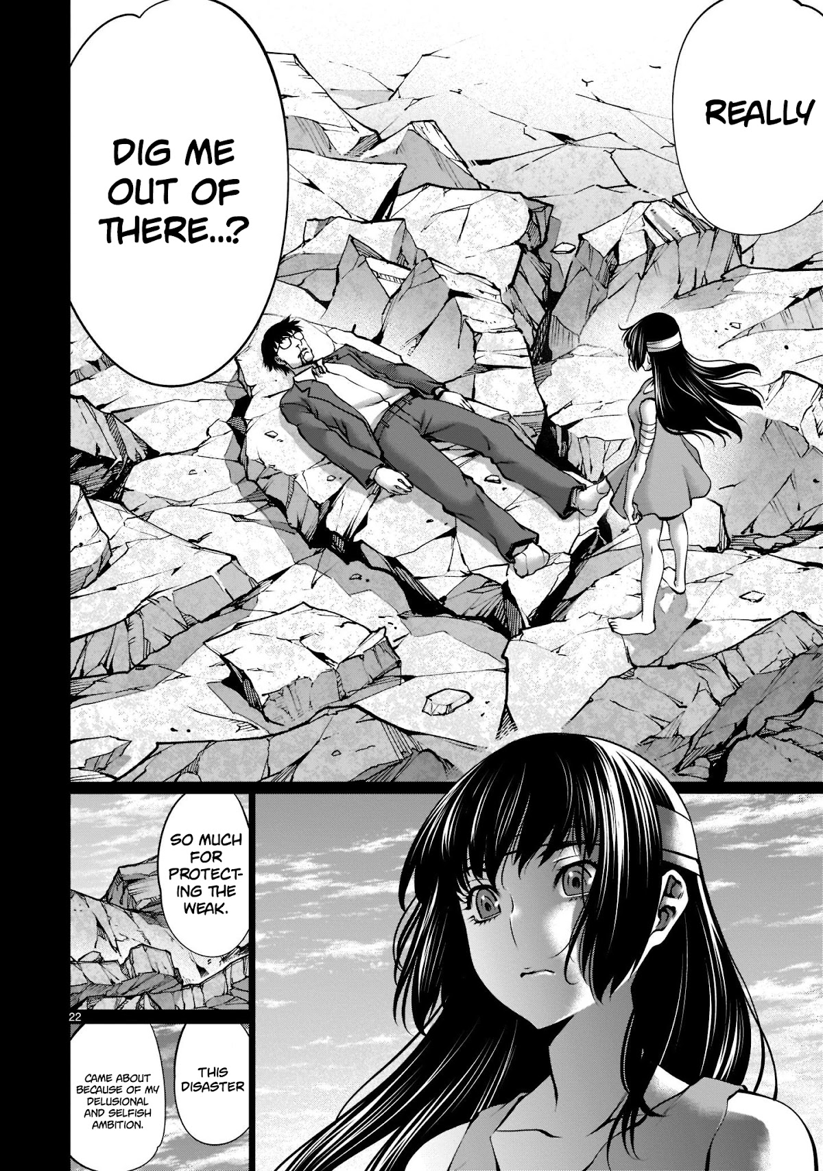 Killing Bites Chapter 100 page 21 - Chapter 100: "You've Grown-up, Rio"