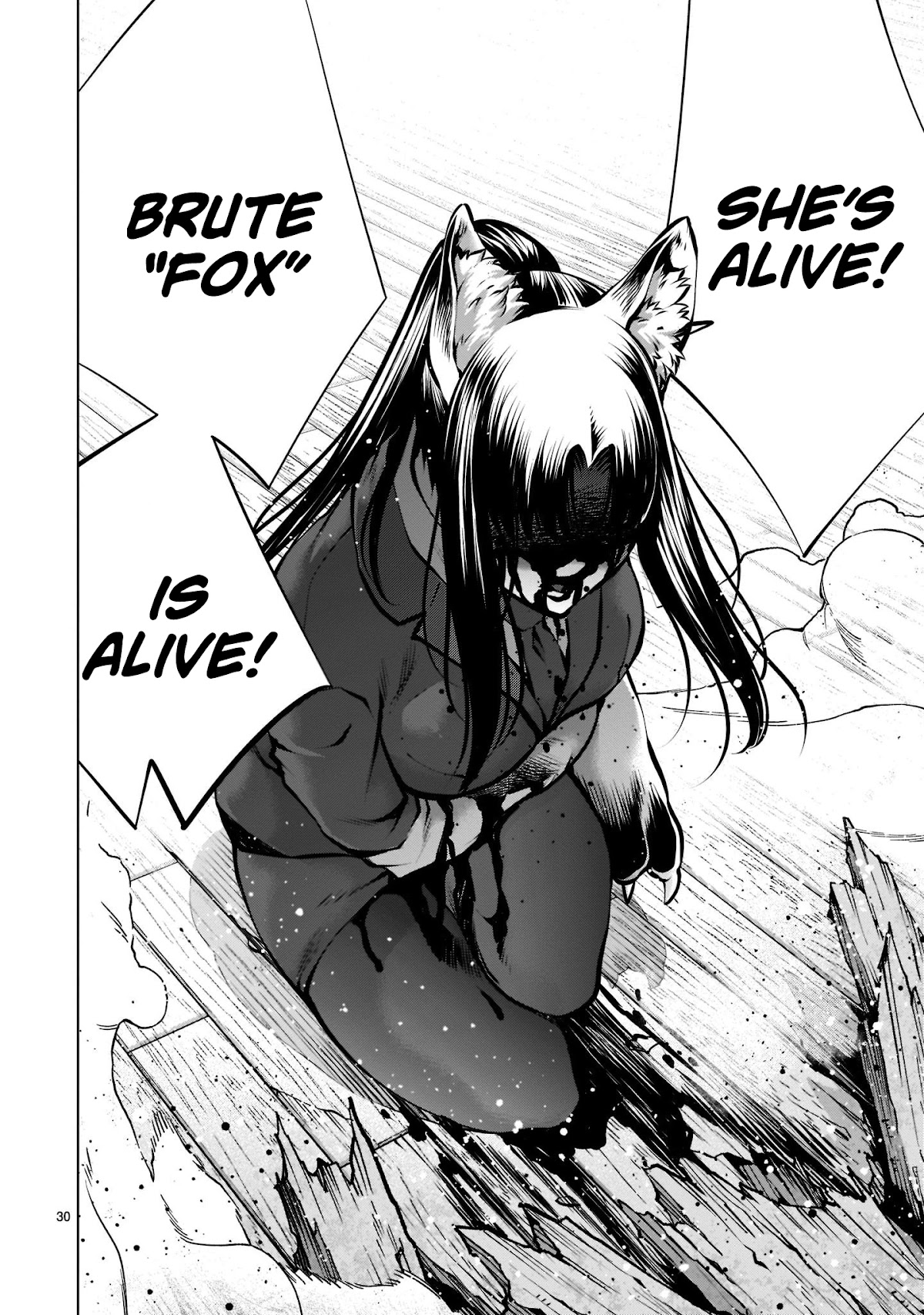 Killing Bites Chapter 100 page 29 - Chapter 100: "You've Grown-up, Rio"