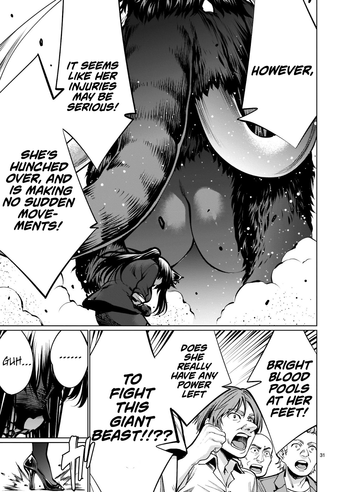 Killing Bites Chapter 100 page 30 - Chapter 100: "You've Grown-up, Rio"