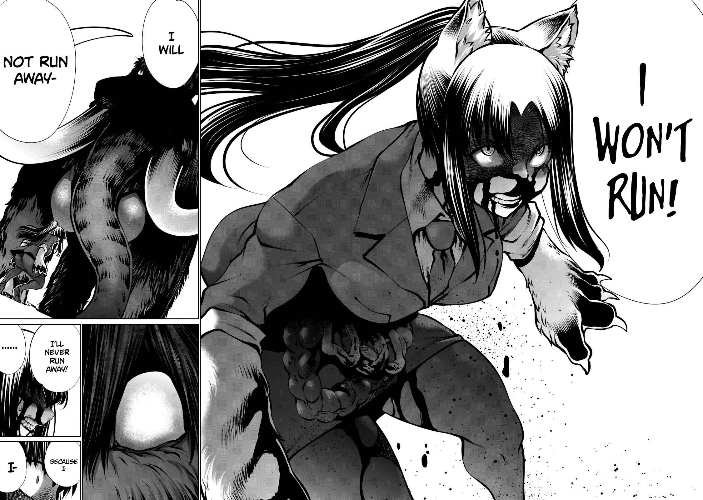 Killing Bites Chapter 100 page 31 - Chapter 100: "You've Grown-up, Rio"