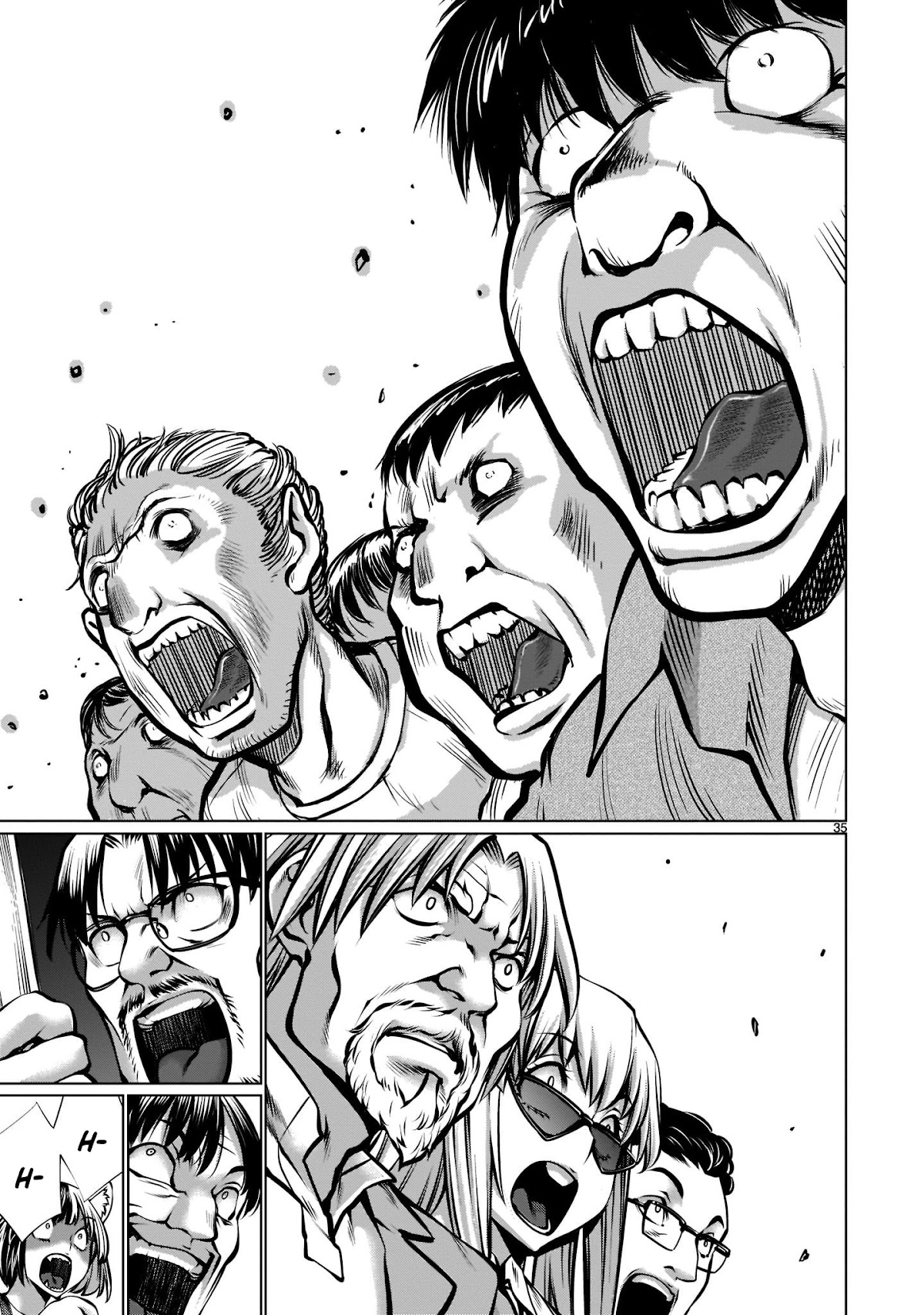 Killing Bites Chapter 100 page 33 - Chapter 100: "You've Grown-up, Rio"