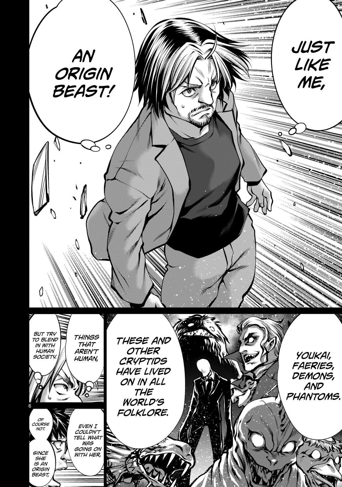 Killing Bites Chapter 100 page 6 - Chapter 100: "You've Grown-up, Rio"