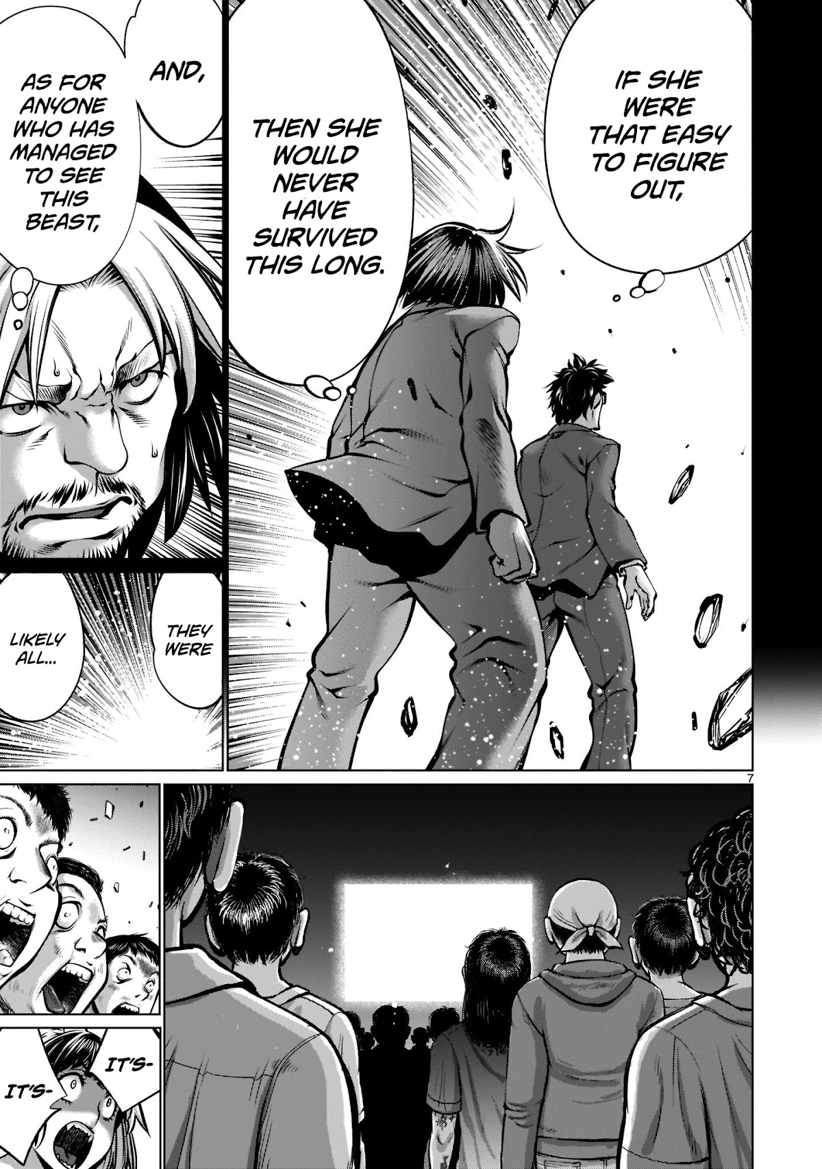 Killing Bites Chapter 100 page 7 - Chapter 100: "You've Grown-up, Rio"