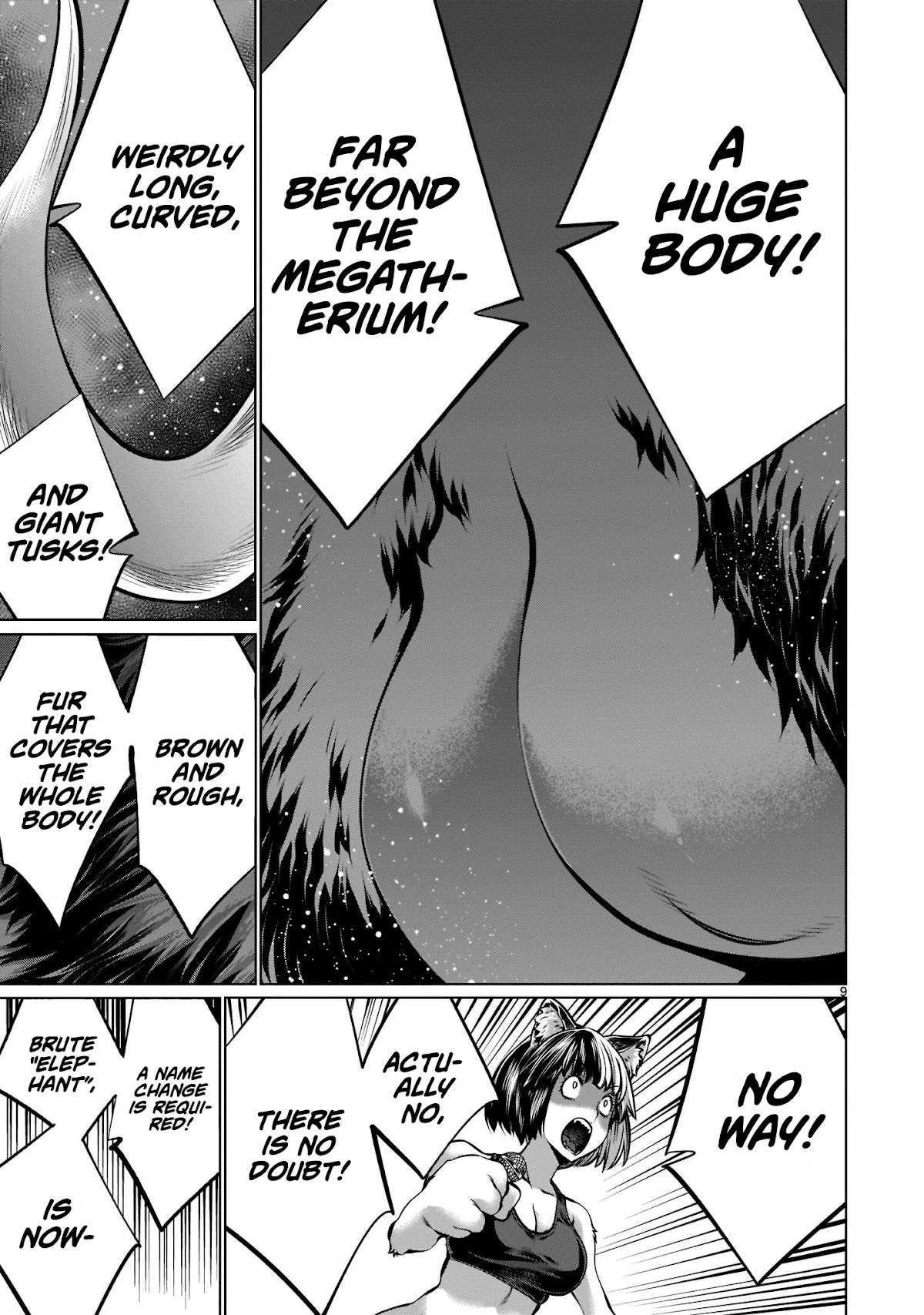 Killing Bites Chapter 100 page 9 - Chapter 100: "You've Grown-up, Rio"