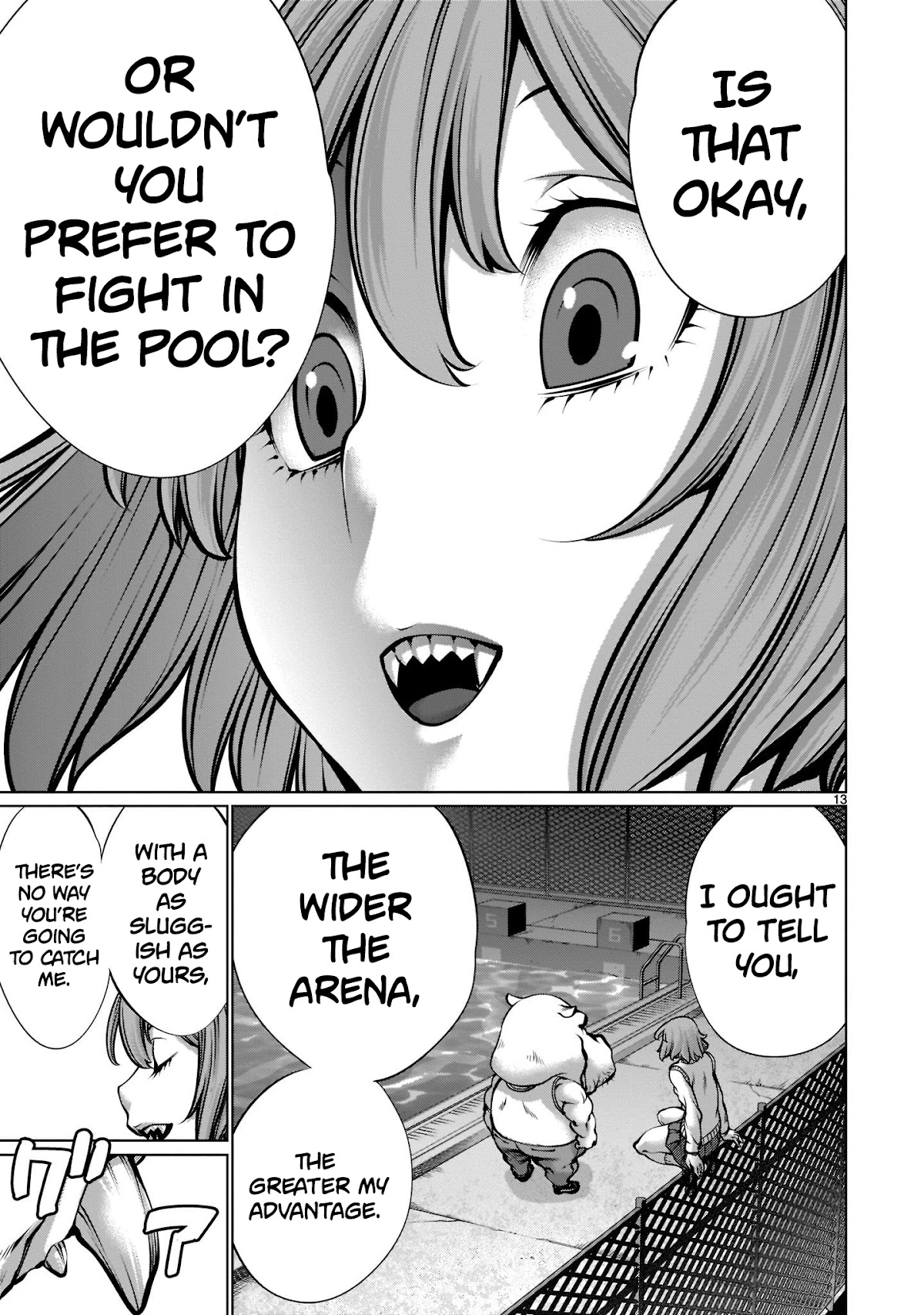 Killing Bites Chapter 101 page 13 - Chapter 101: "I'm Going To Yawn"