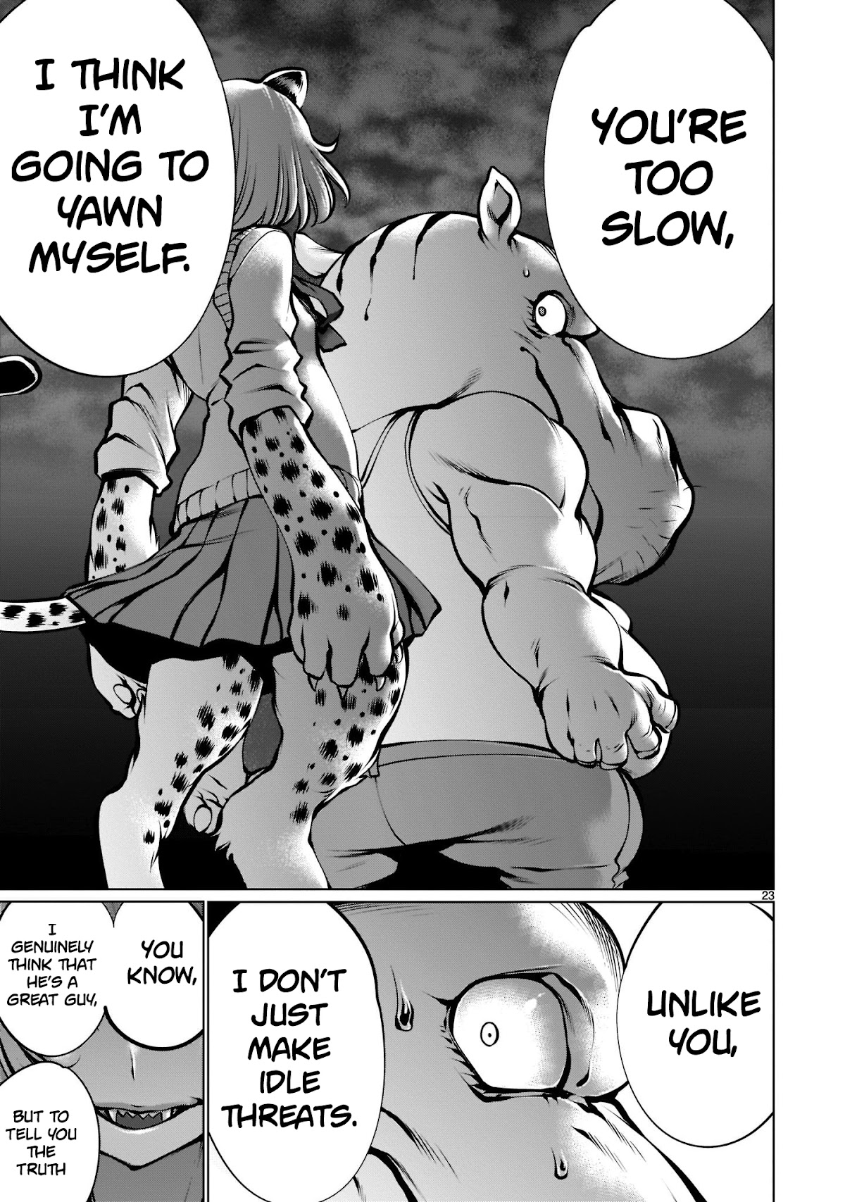 Killing Bites Chapter 101 page 22 - Chapter 101: "I'm Going To Yawn"