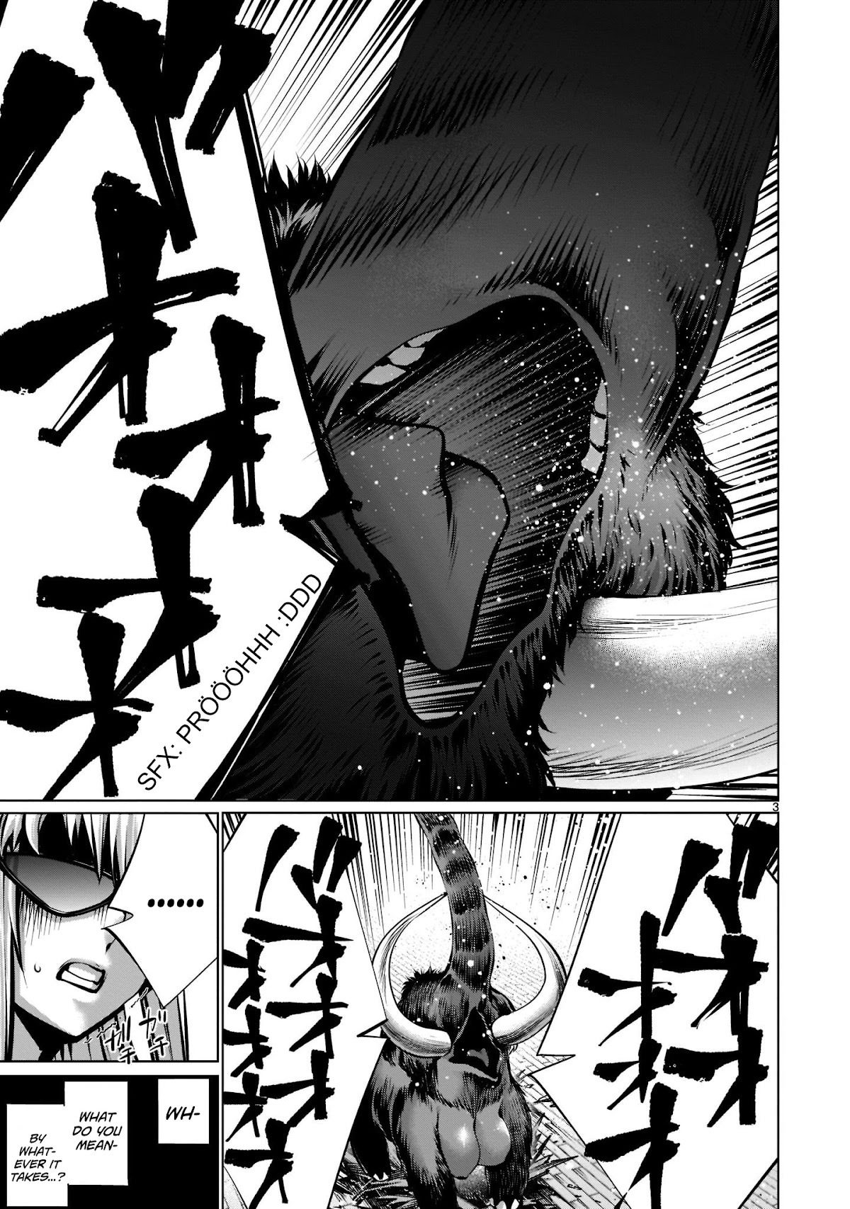 Killing Bites Chapter 101 page 3 - Chapter 101: "I'm Going To Yawn"