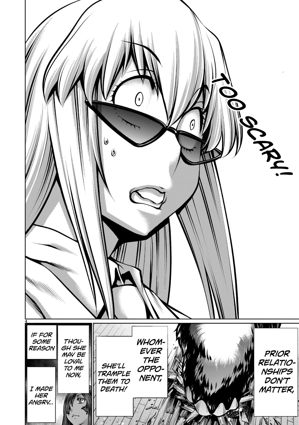 Killing Bites Chapter 101 page 4 - Chapter 101: "I'm Going To Yawn"