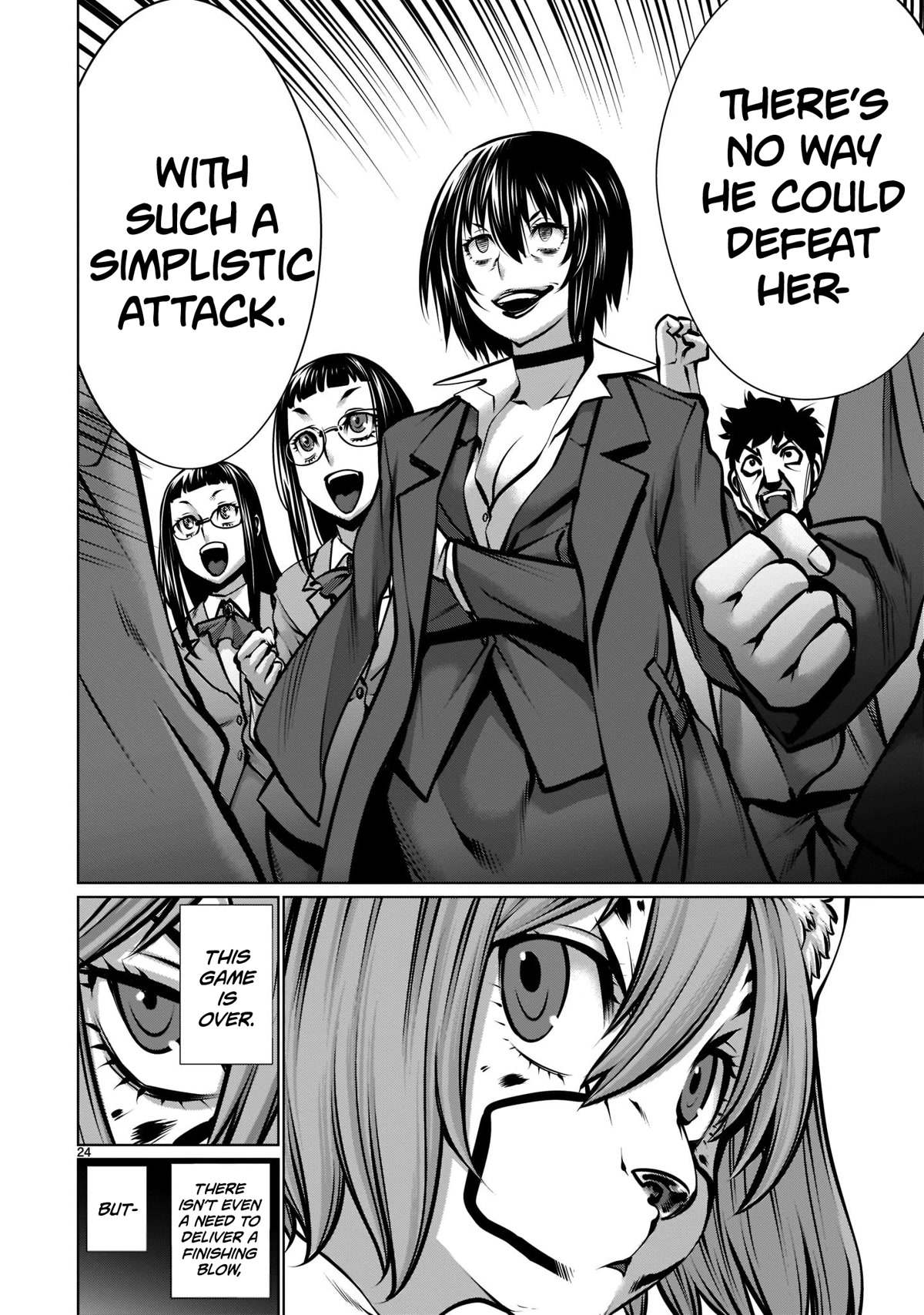 Killing Bites Chapter 102 page 21 - Chapter 102: "My Brother Is Watching"