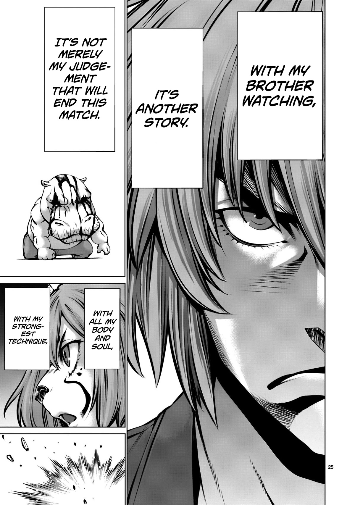 Killing Bites Chapter 102 page 22 - Chapter 102: "My Brother Is Watching"