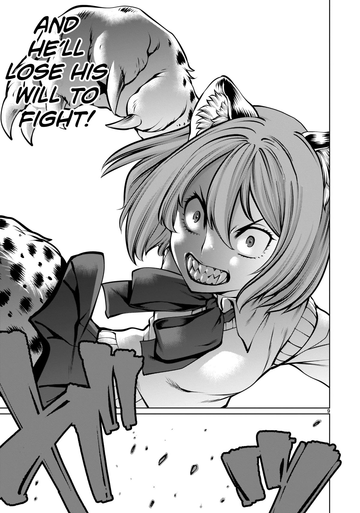 Killing Bites Chapter 102 page 8 - Chapter 102: "My Brother Is Watching"