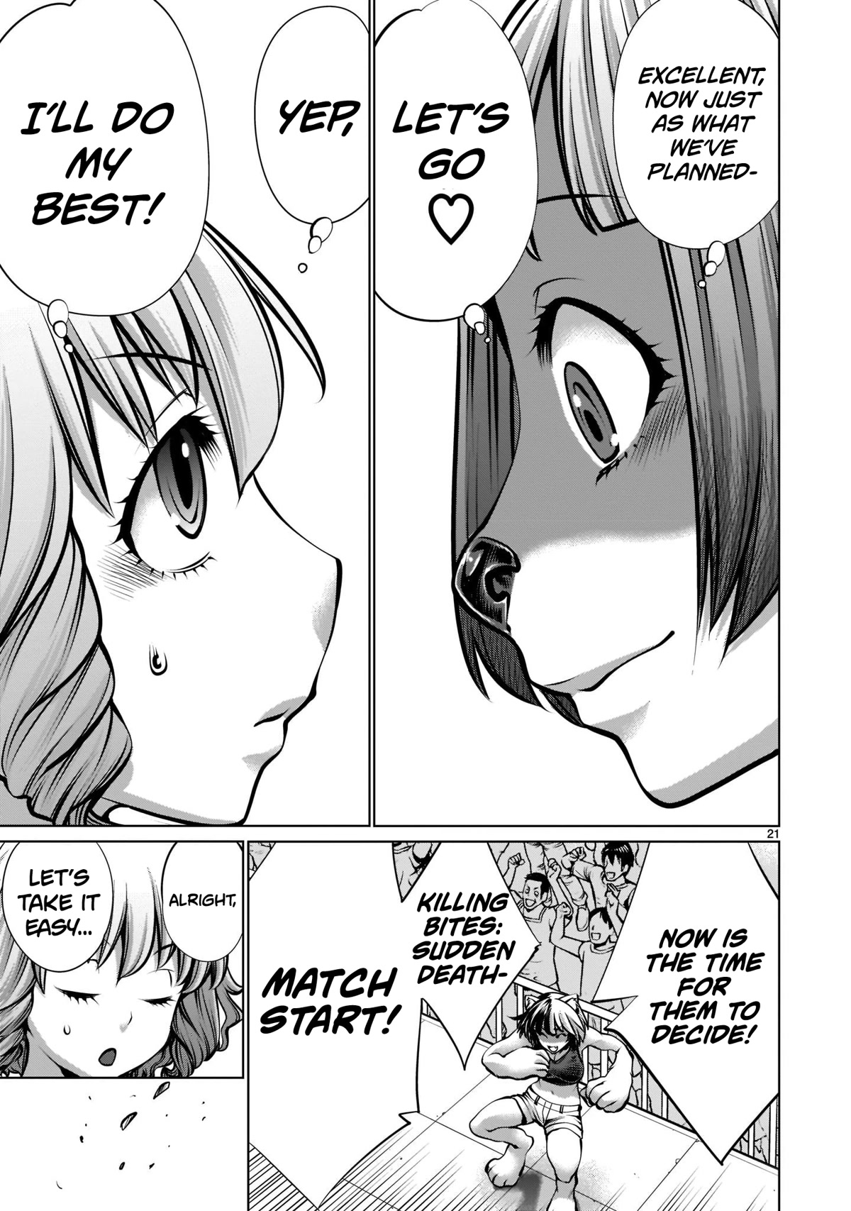 Killing Bites Chapter 103 page 21 - Chapter 103: "Let's Go With That Scenario"