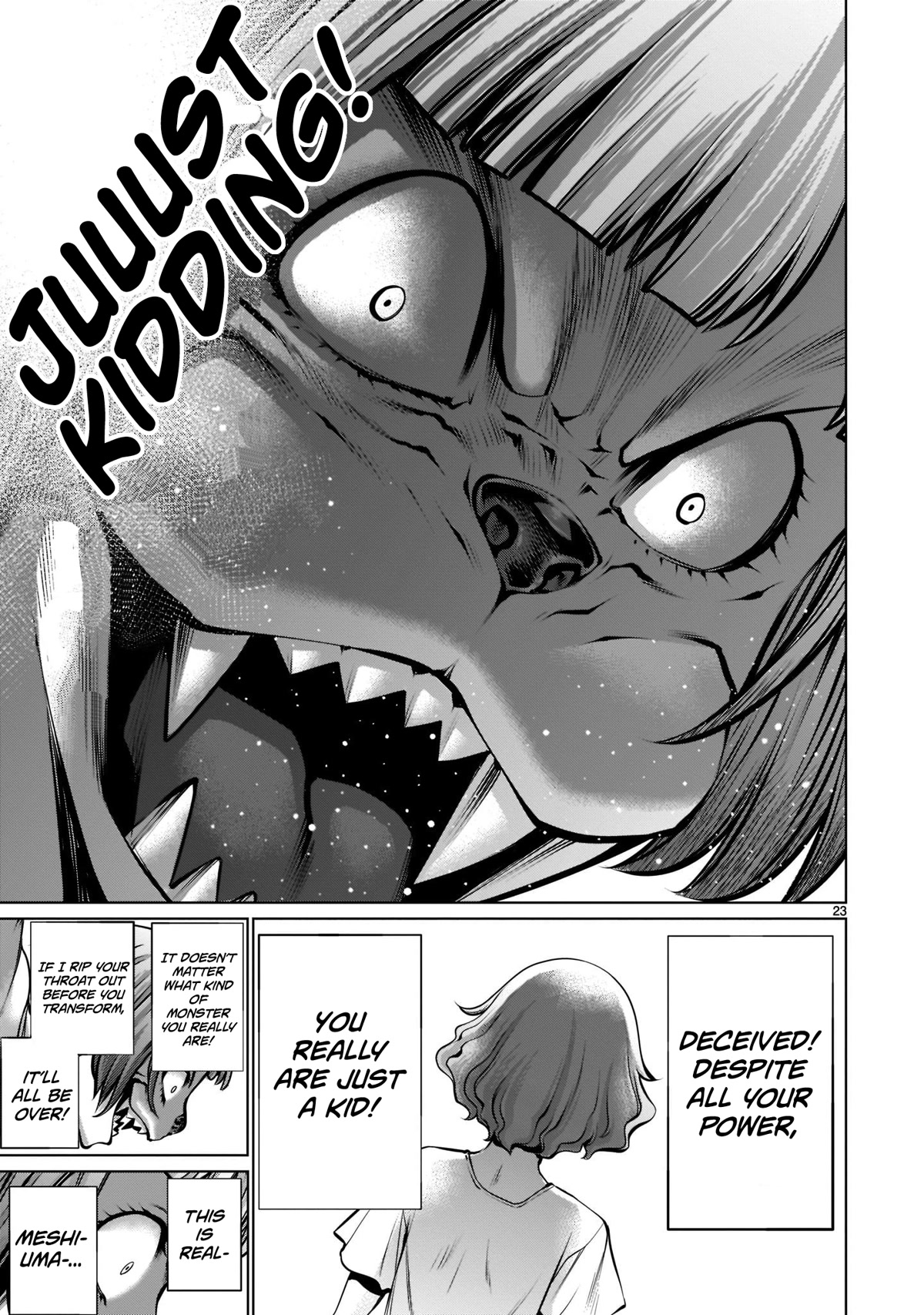 Killing Bites Chapter 103 page 23 - Chapter 103: "Let's Go With That Scenario"