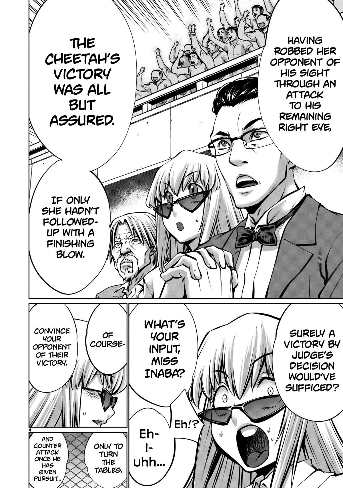 Killing Bites Chapter 103 page 4 - Chapter 103: "Let's Go With That Scenario"