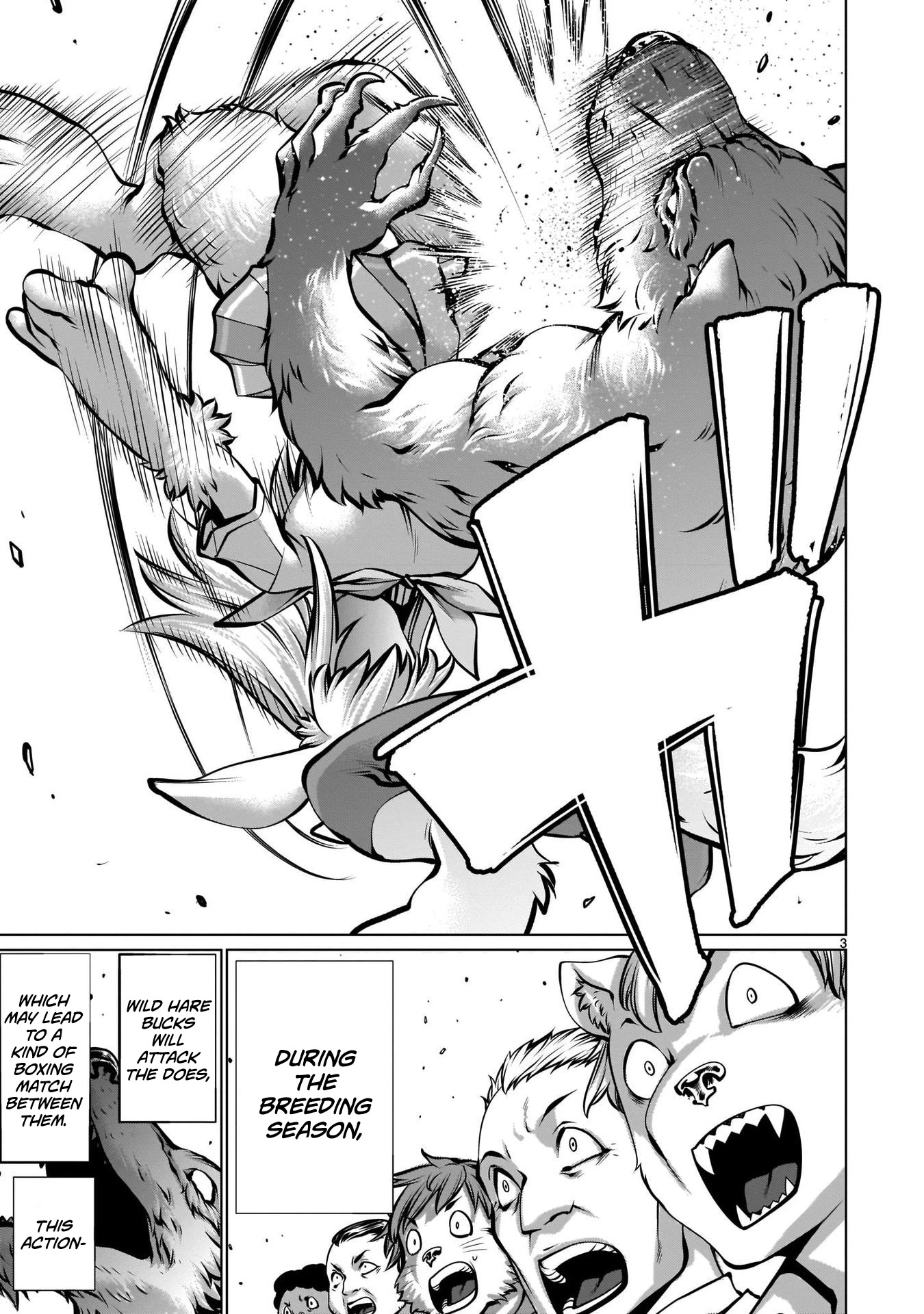 Killing Bites Chapter 105.5 page 3 - Chapter 105.5: Run N’ Hide Inaba-san Finale