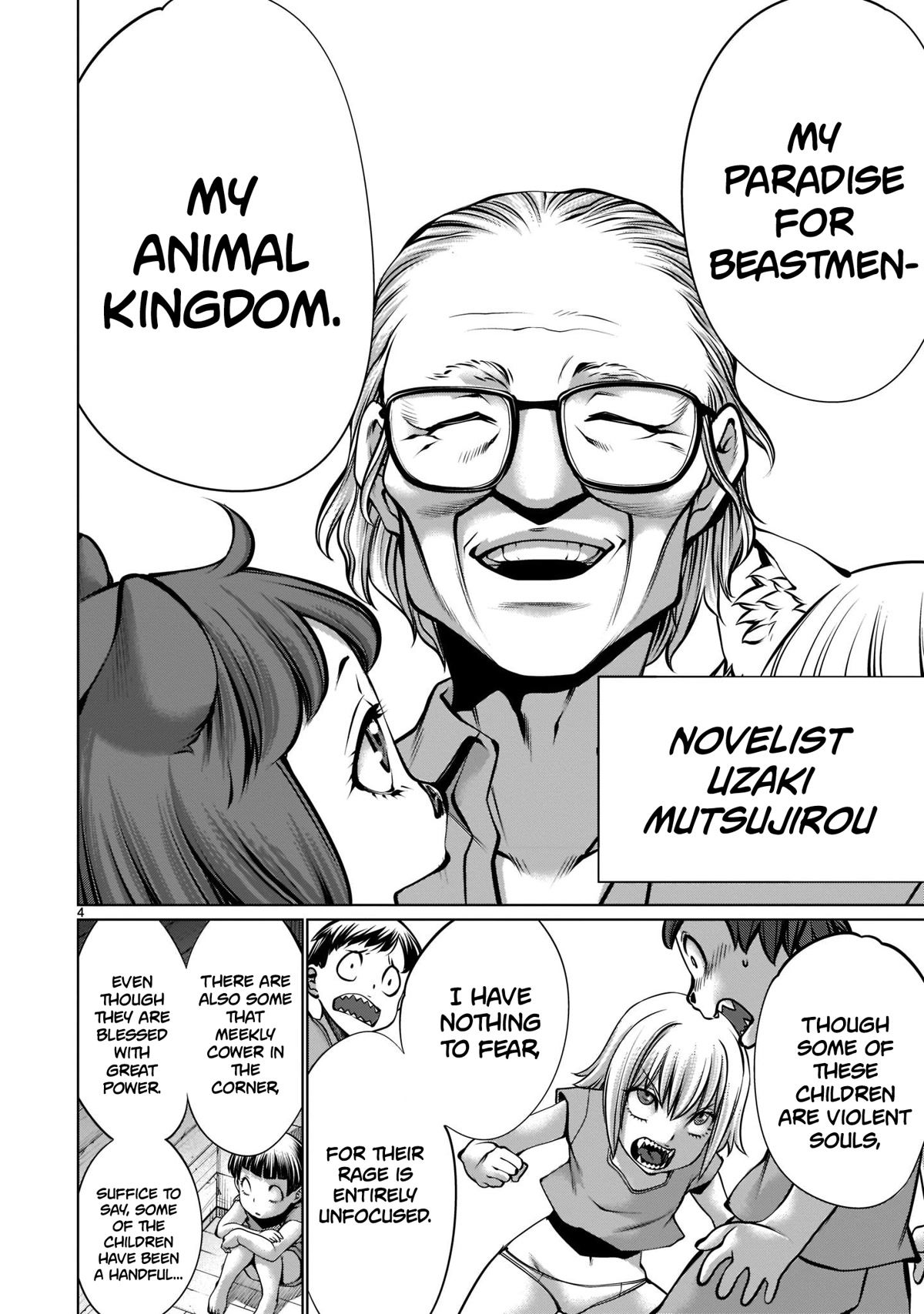 Killing Bites Chapter 105 page 4 - Chapter 105: "Such a Wild Child"