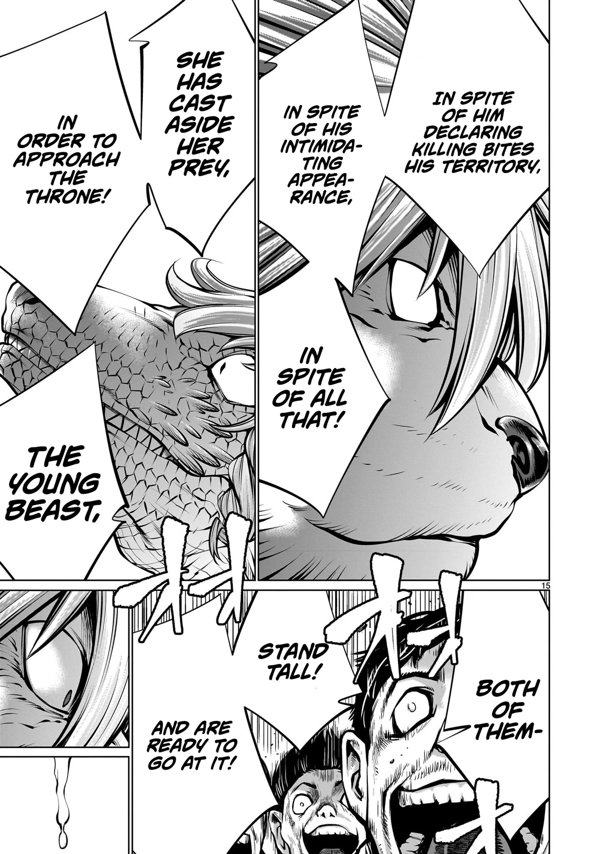Killing Bites Chapter 106 page 14 - Chapter 106: "Unsightly Reptile"