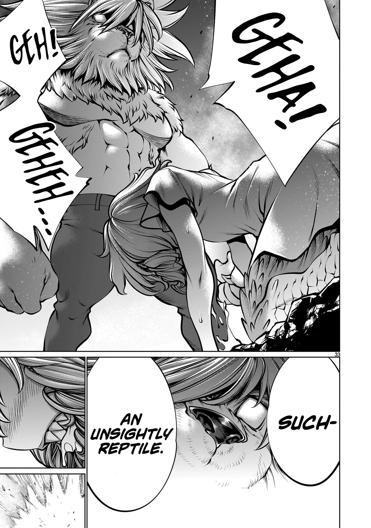 Killing Bites Chapter 106 page 32 - Chapter 106: "Unsightly Reptile"