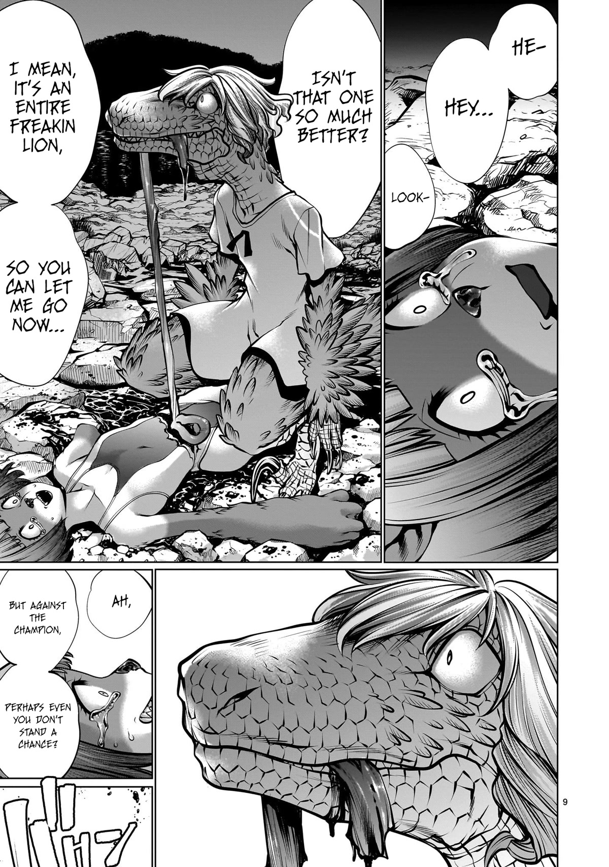 Killing Bites Chapter 106 page 8 - Chapter 106: "Unsightly Reptile"
