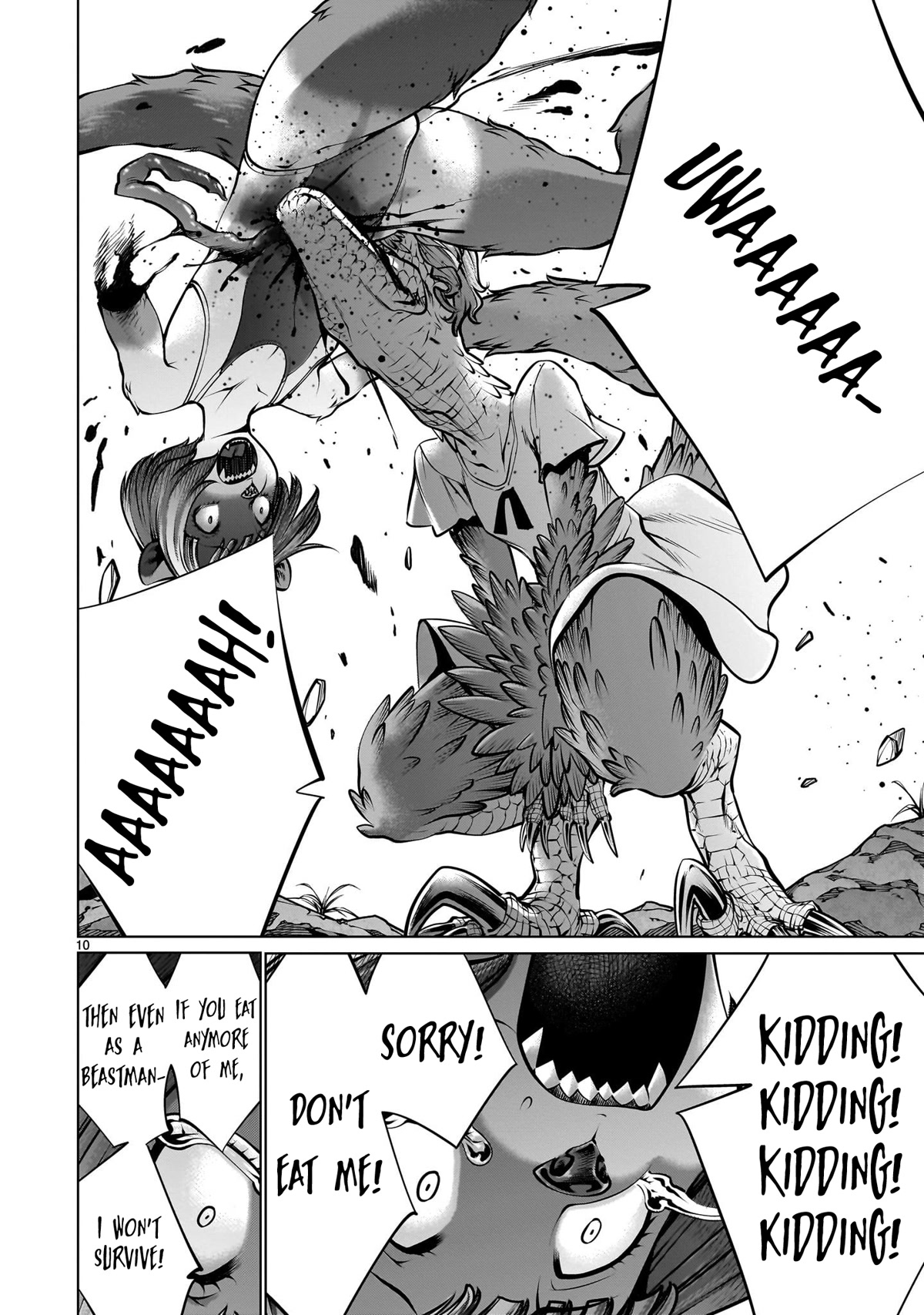 Killing Bites Chapter 106 page 9 - Chapter 106: "Unsightly Reptile"