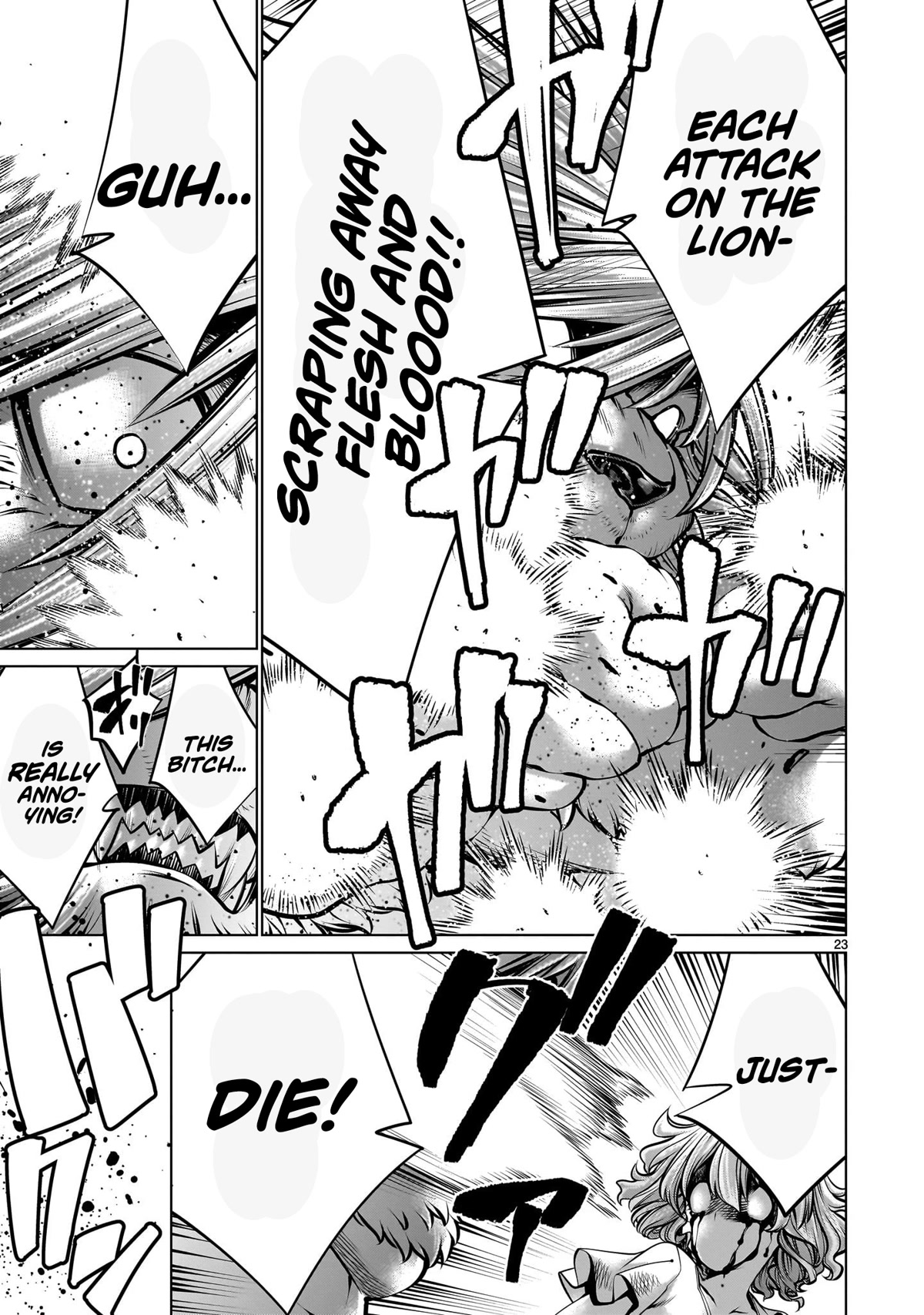 Killing Bites Chapter 107 page 21 - Chapter 107: "Don't Say Mean Things Like That"