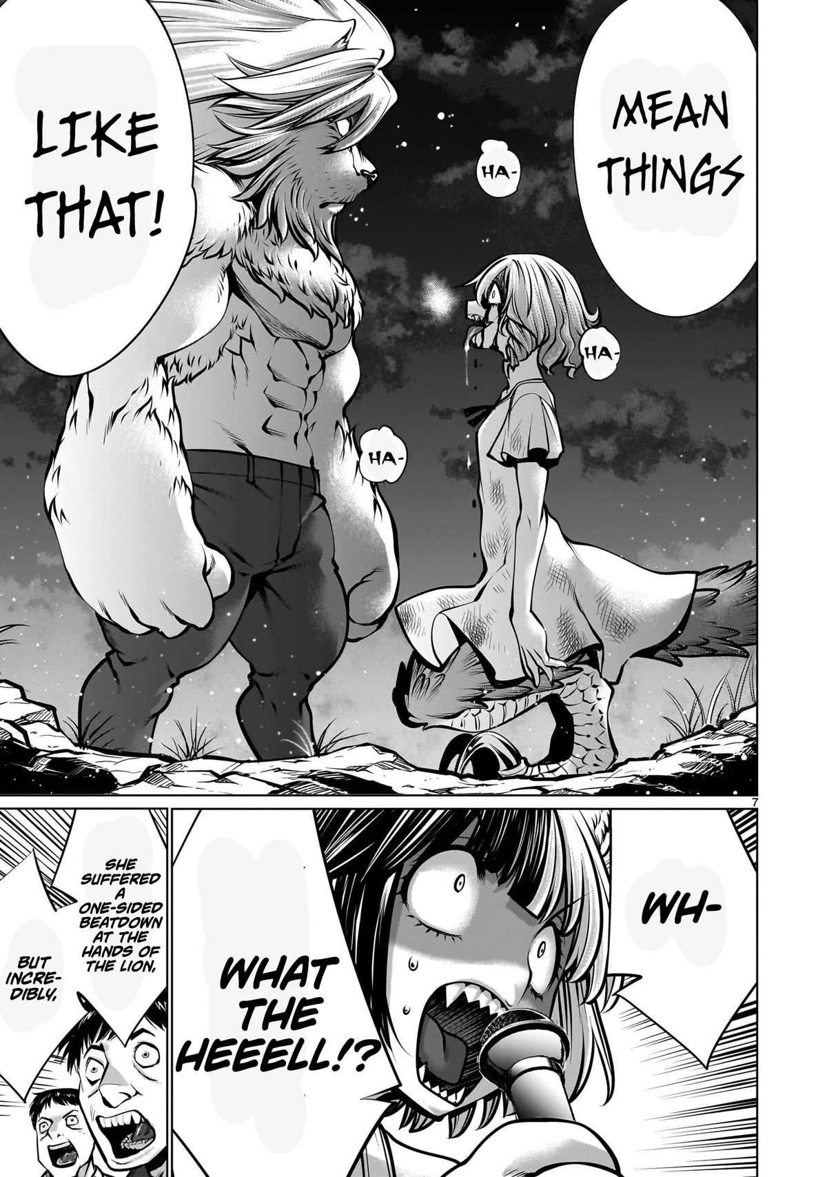 Killing Bites Chapter 107 page 6 - Chapter 107: "Don't Say Mean Things Like That"