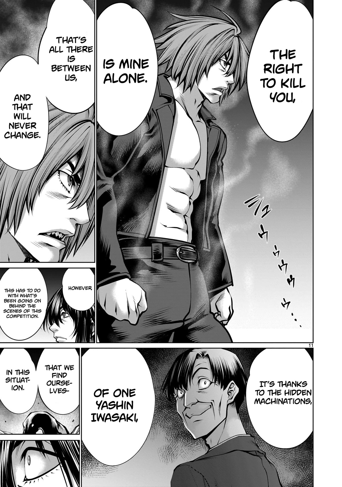 Killing Bites Chapter 108 page 10 - Chapter 108: "I'll Never Forget About You"