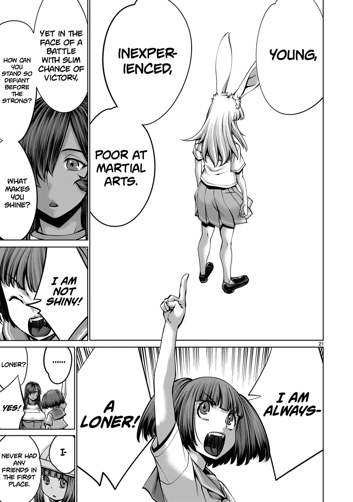 Killing Bites Chapter 108 page 18 - Chapter 108: "I'll Never Forget About You"