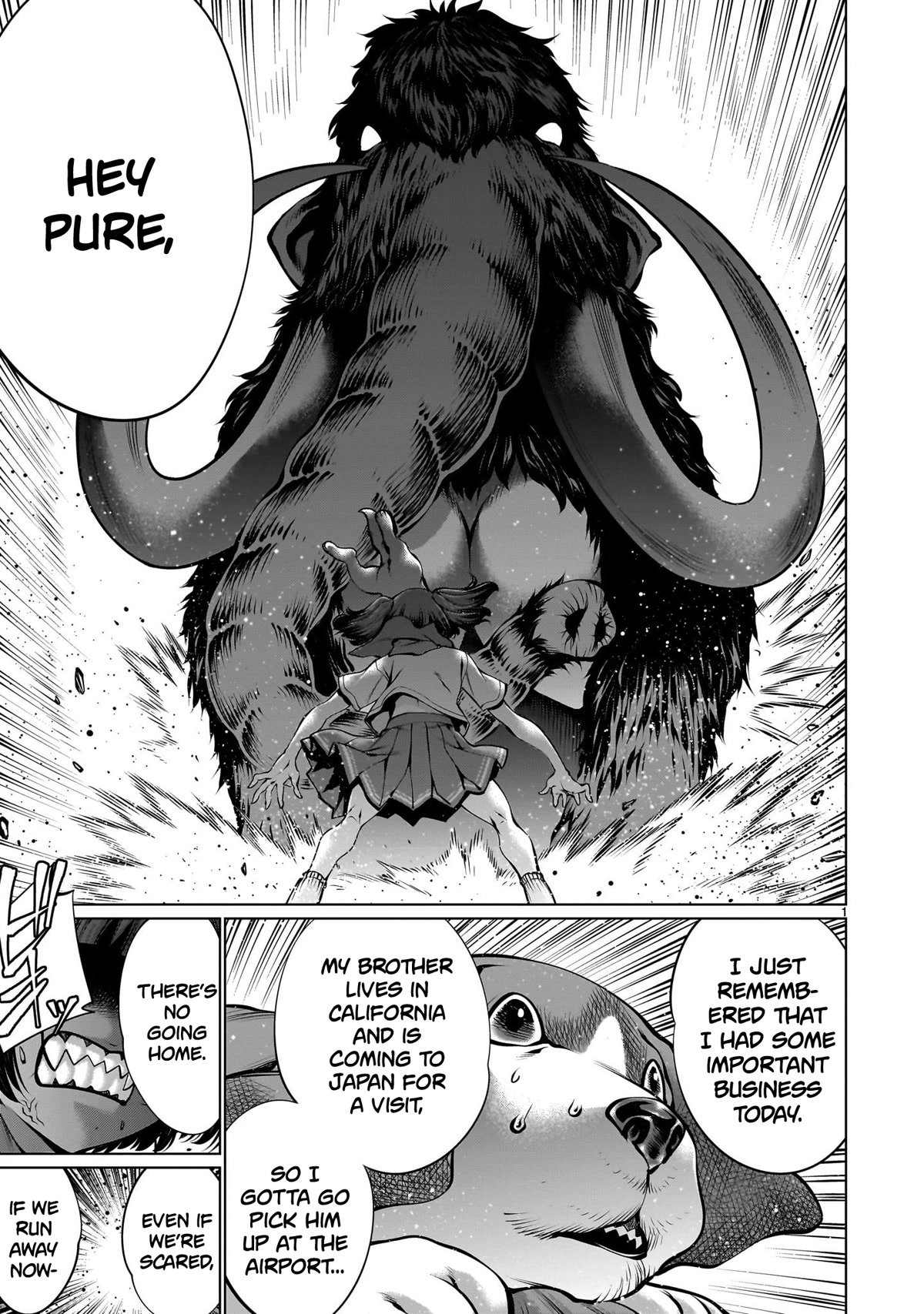 Killing Bites Chapter 109 page 1 - Chapter 109: "The One Who Has the Most Fun Wins"