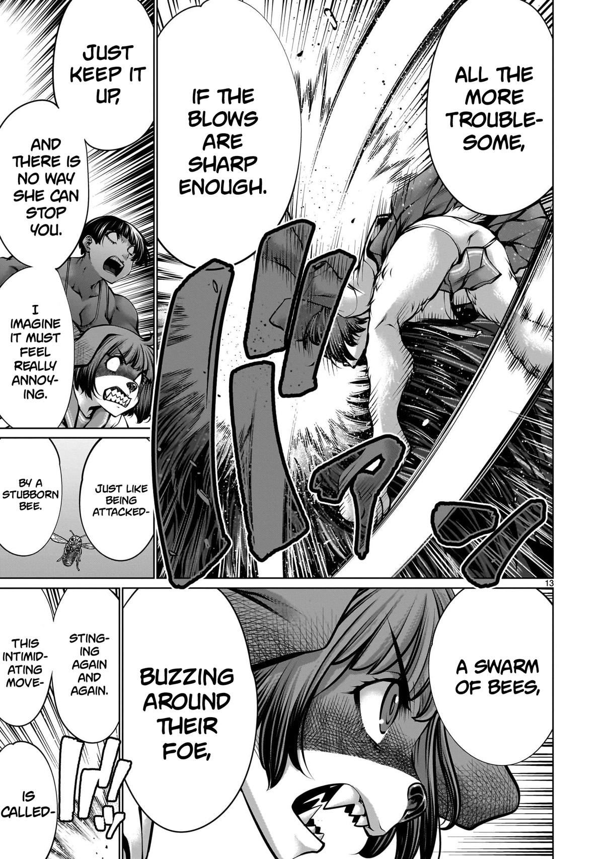 Killing Bites Chapter 110 page 13 - Chapter 110: "Don't Summon Me Without Permission"