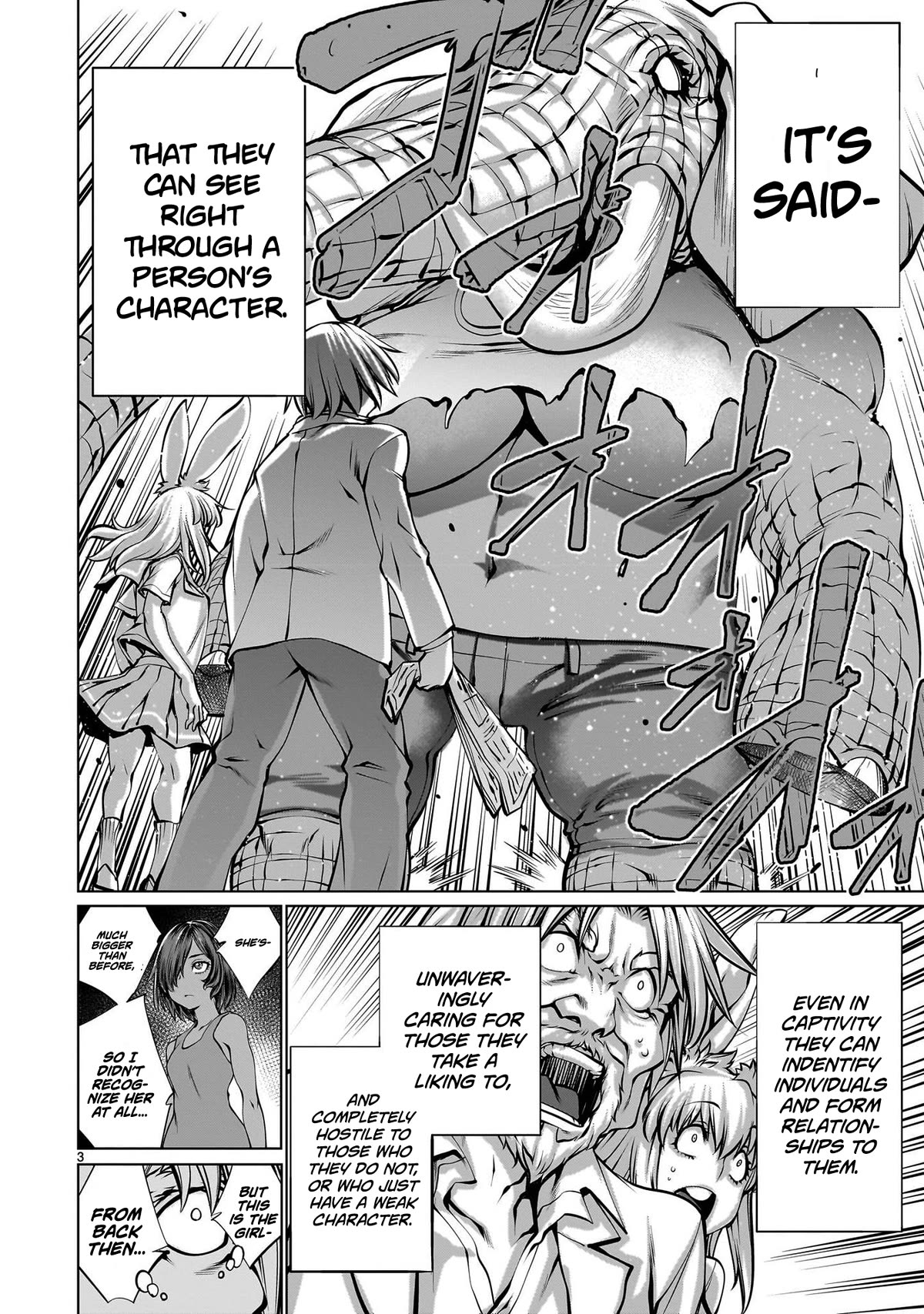 Killing Bites Chapter 111.5 page 4 - Chapter 111.5: Too Huge! Sahara-san #1