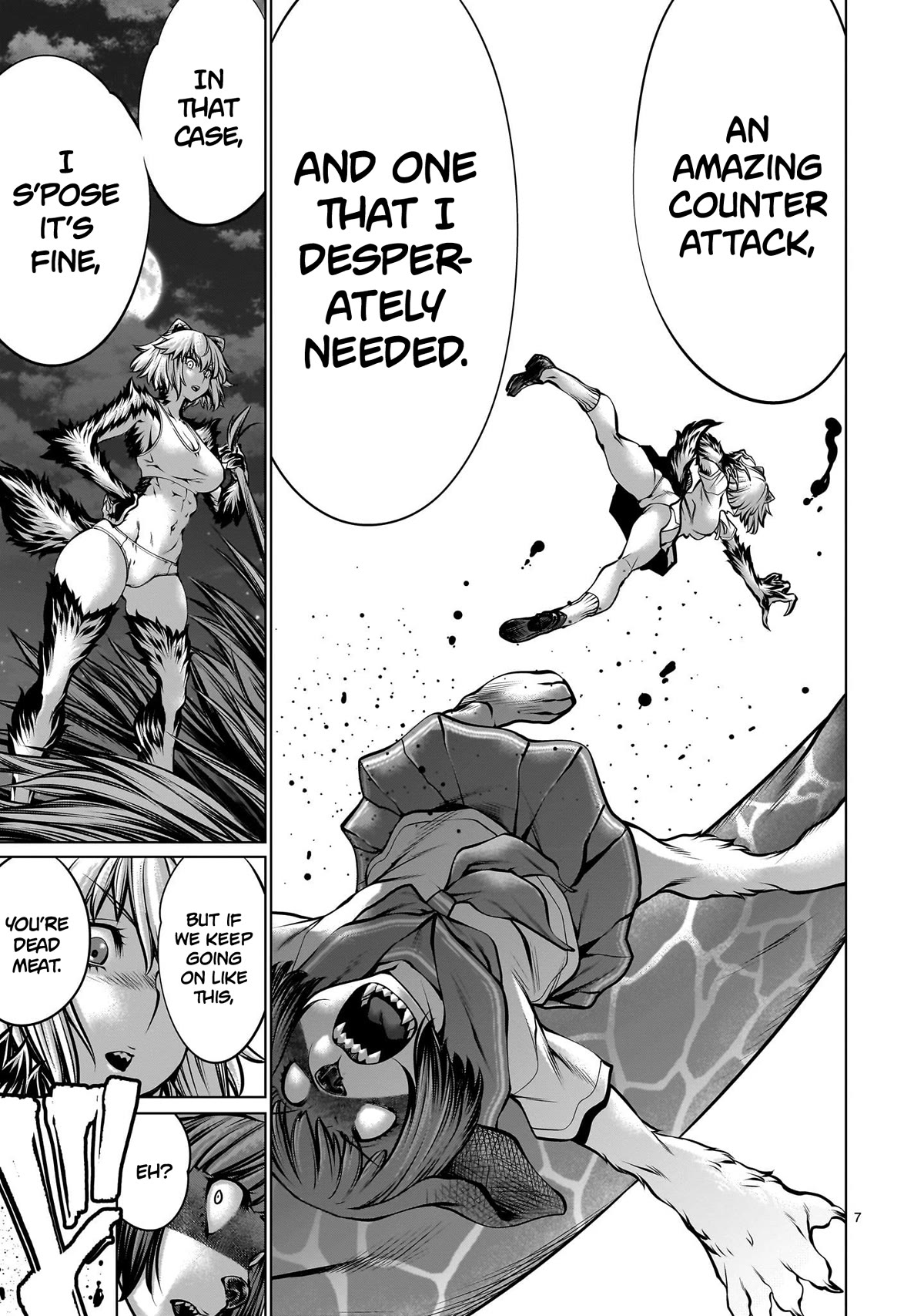 Killing Bites Chapter 111 page 6 - Chapter 111: "You Really Do Seem A Lot Like Ui"