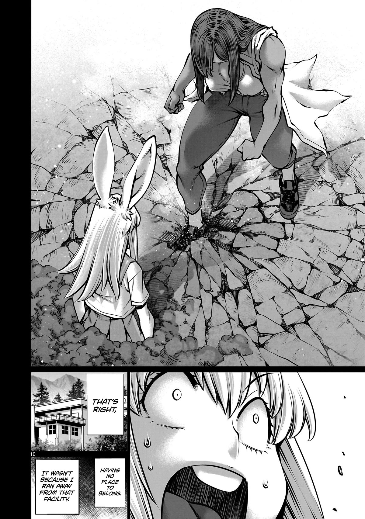 Killing Bites Chapter 112 page 10 - Chapter 112: "Please Let Me Stay Here"