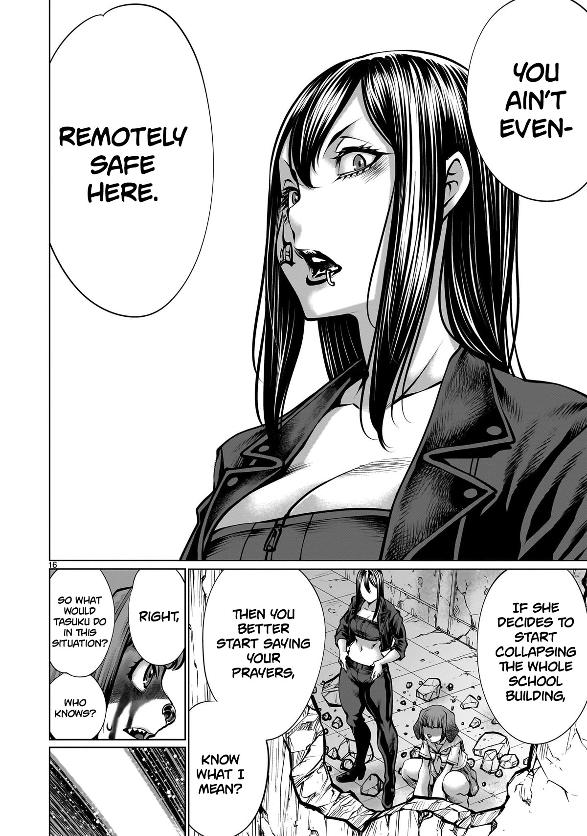 Killing Bites Chapter 112 page 16 - Chapter 112: "Please Let Me Stay Here"