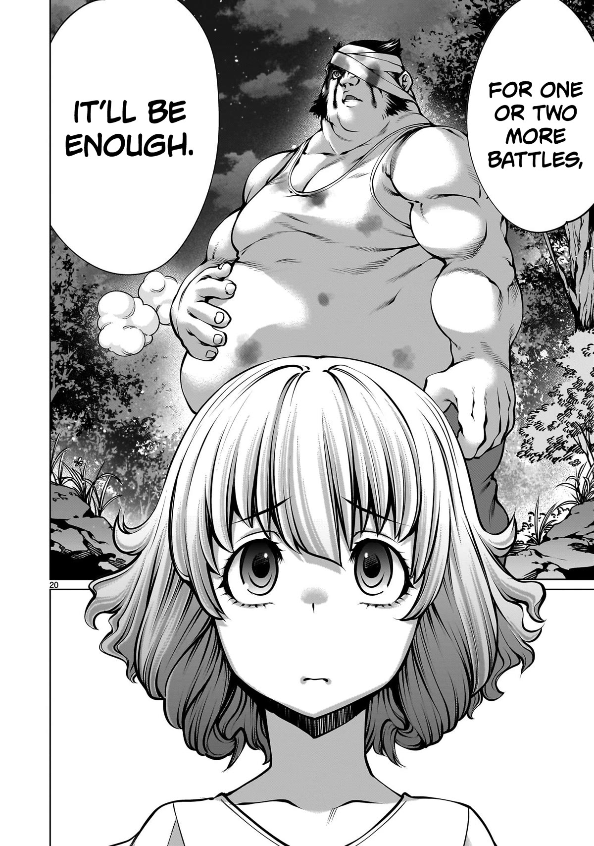 Killing Bites Chapter 112 page 20 - Chapter 112: "Please Let Me Stay Here"