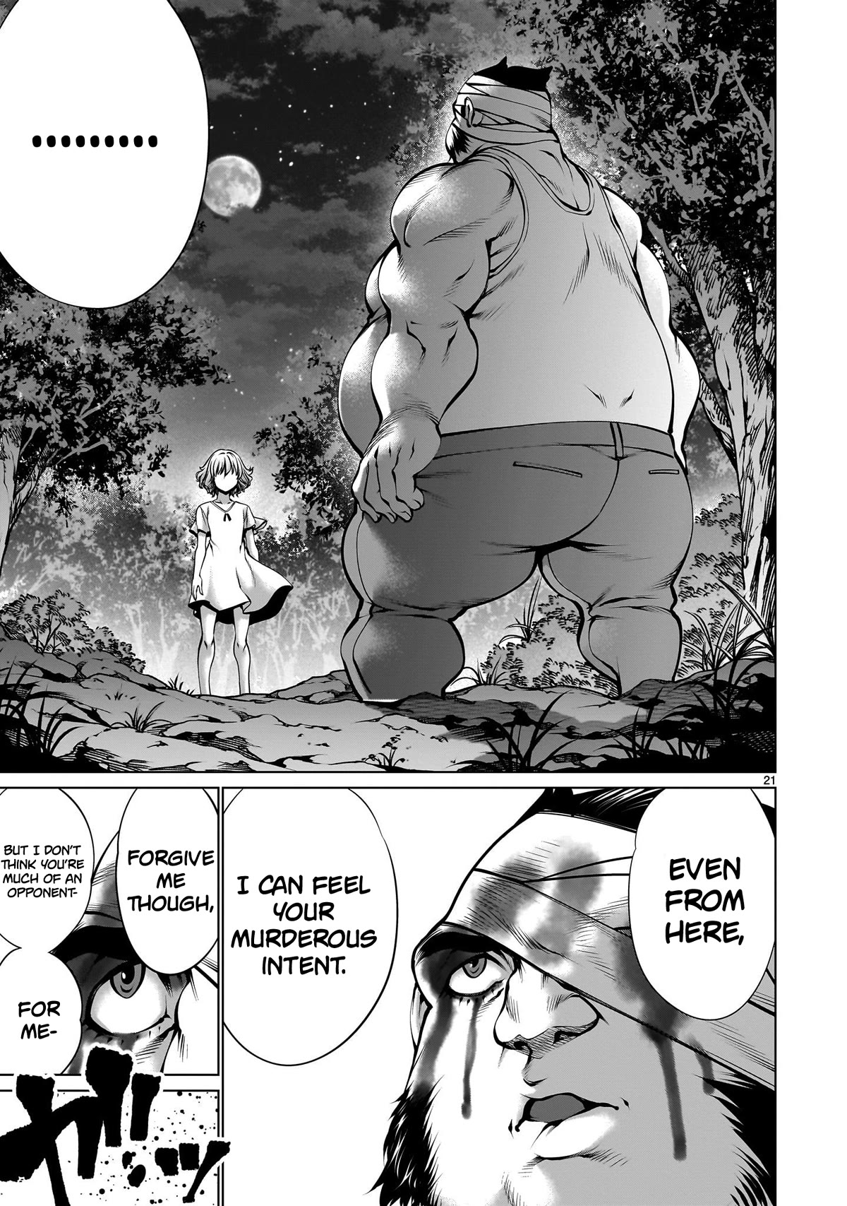 Killing Bites Chapter 112 page 21 - Chapter 112: "Please Let Me Stay Here"