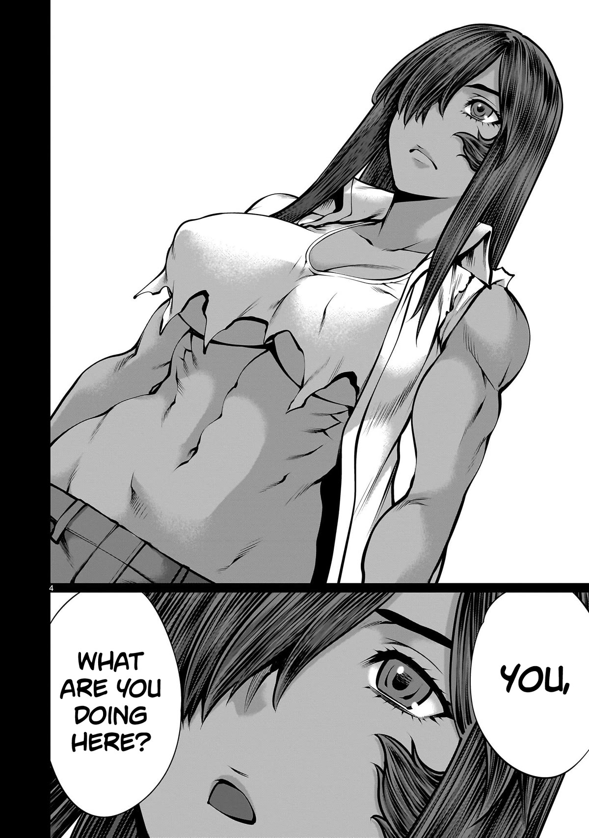 Killing Bites Chapter 112 page 4 - Chapter 112: "Please Let Me Stay Here"