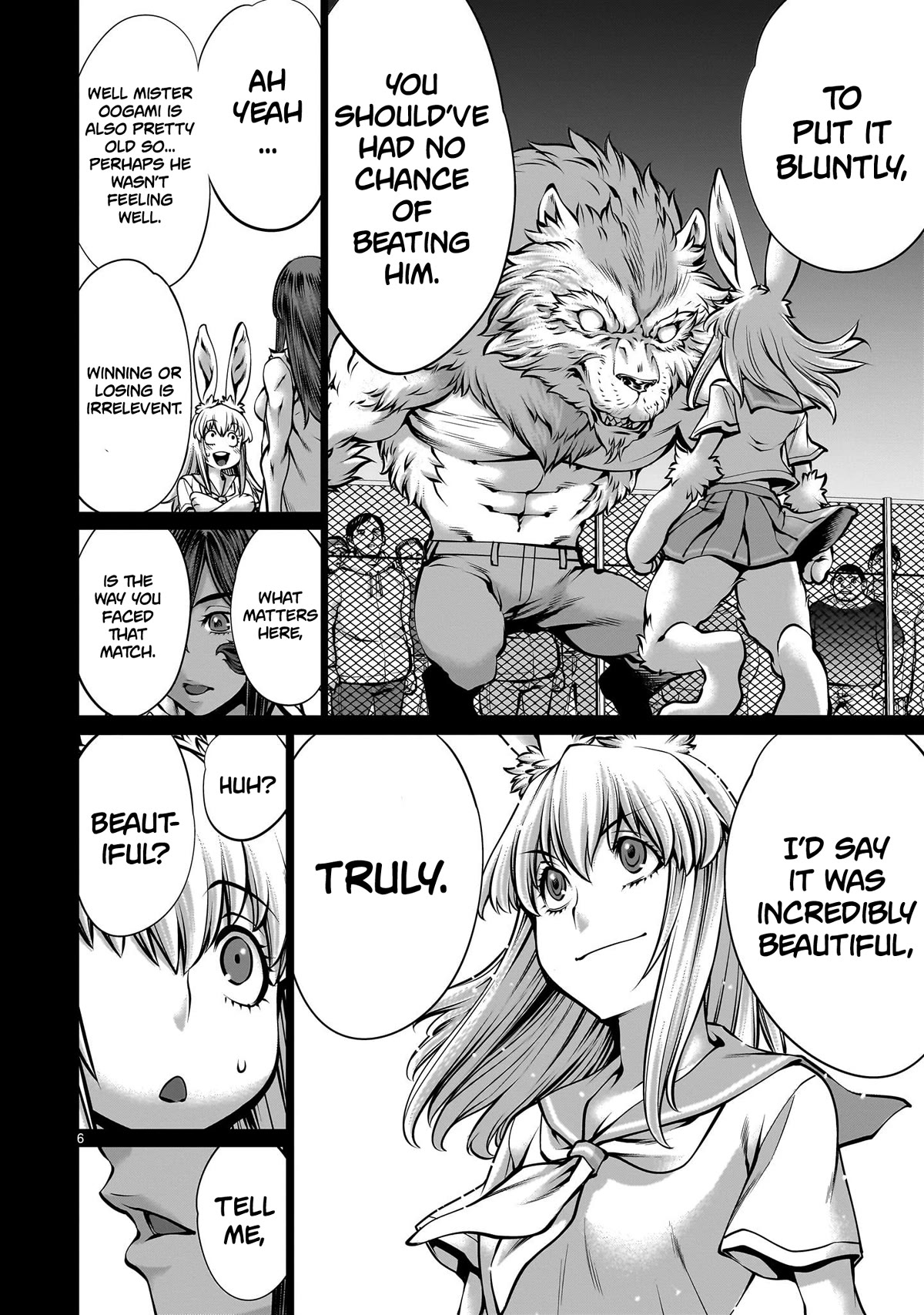 Killing Bites Chapter 112 page 6 - Chapter 112: "Please Let Me Stay Here"