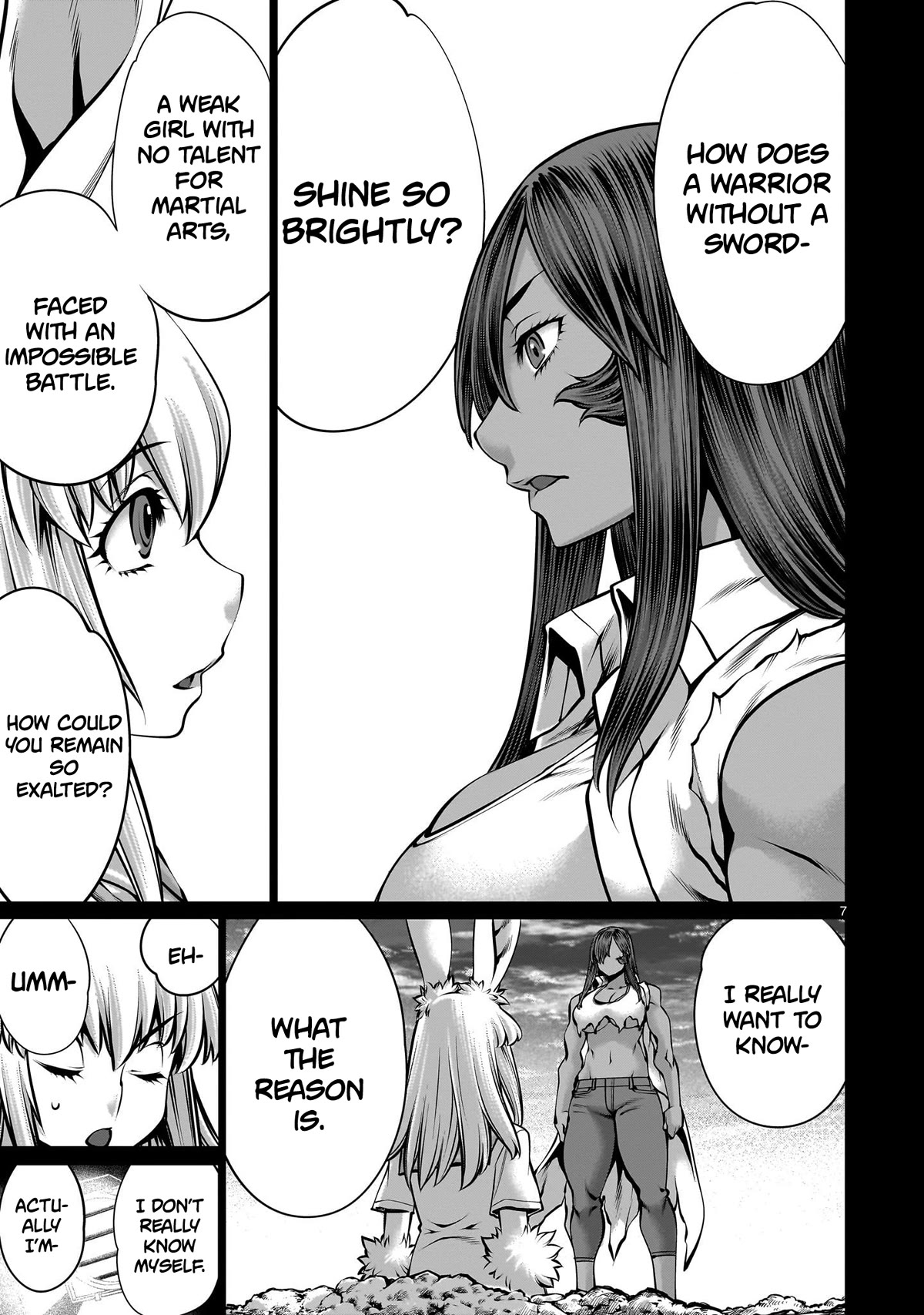 Killing Bites Chapter 112 page 7 - Chapter 112: "Please Let Me Stay Here"