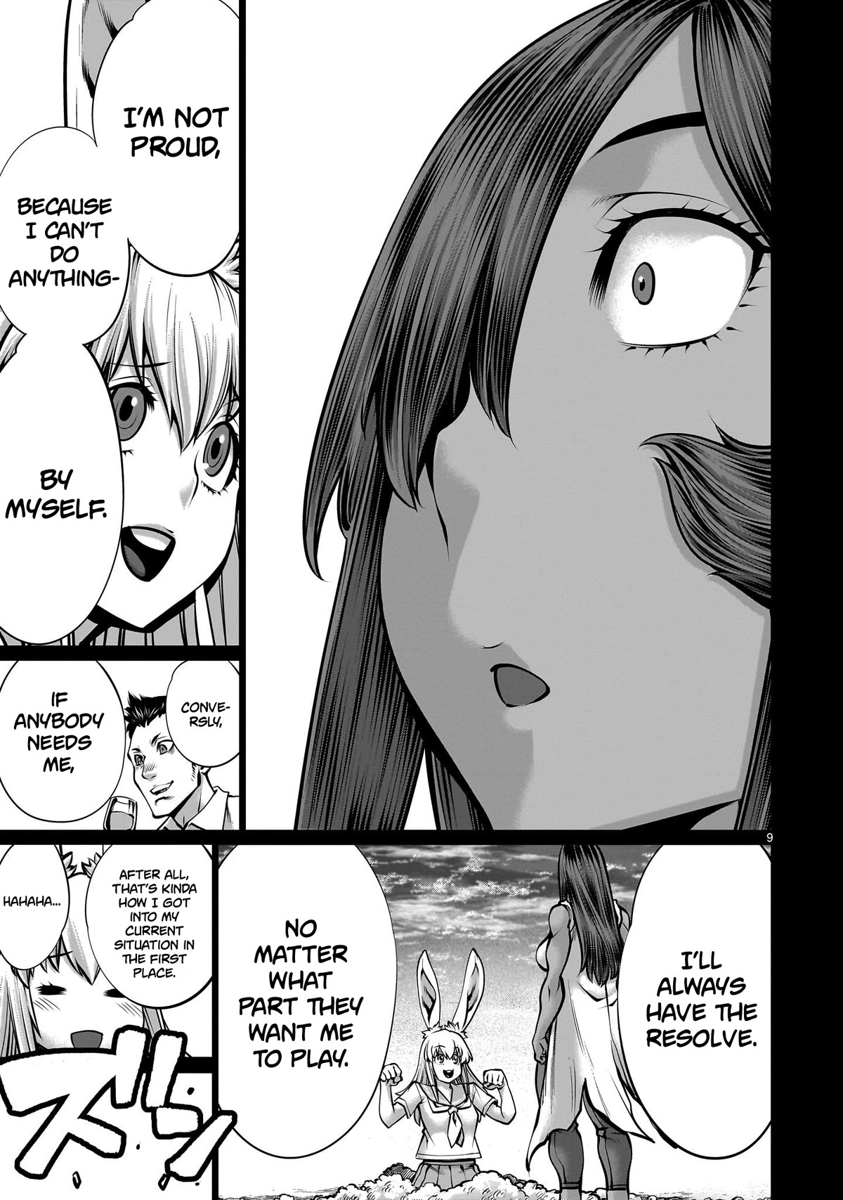 Killing Bites Chapter 112 page 9 - Chapter 112: "Please Let Me Stay Here"