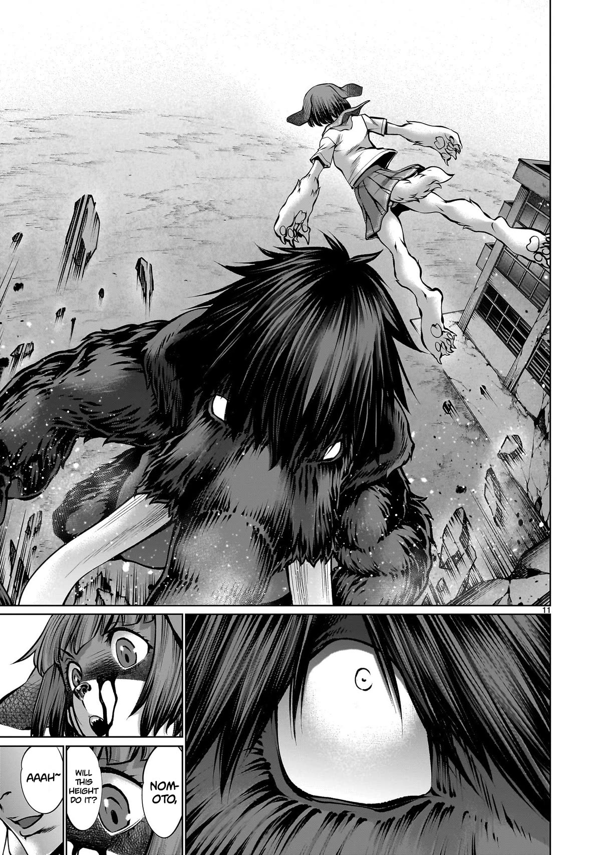 Killing Bites Chapter 113 page 10 - Chapter 113: "I'll Do My Best"