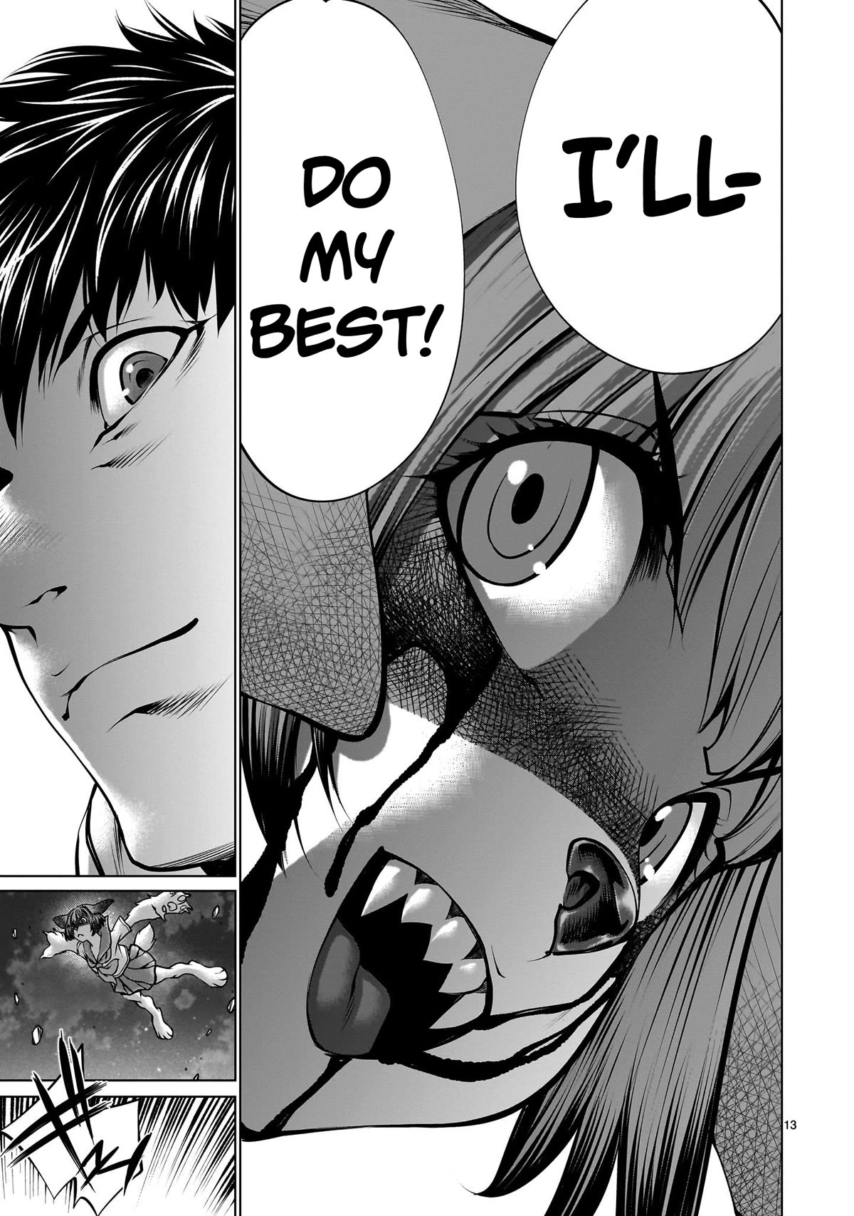 Killing Bites Chapter 113 page 12 - Chapter 113: "I'll Do My Best"