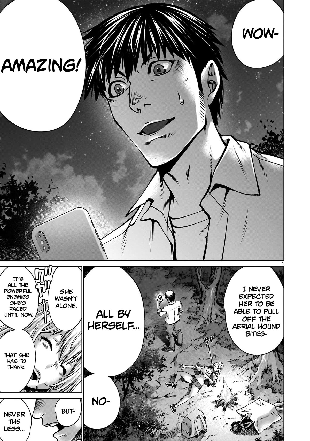 Killing Bites Chapter 114 page 1 - Chapter 114: "It's Okay For You To Cry Now"