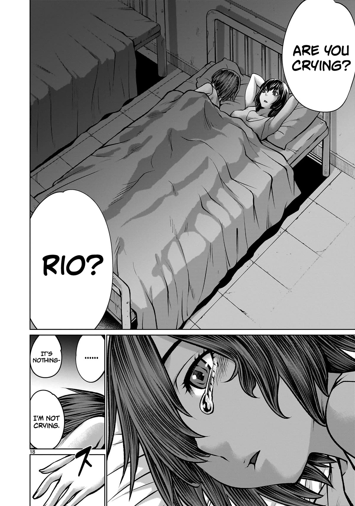 Killing Bites Chapter 114 page 17 - Chapter 114: "It's Okay For You To Cry Now"