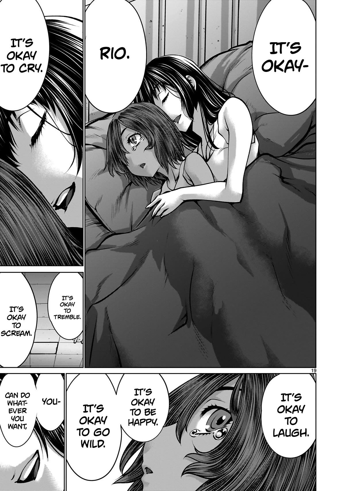 Killing Bites Chapter 114 page 18 - Chapter 114: "It's Okay For You To Cry Now"