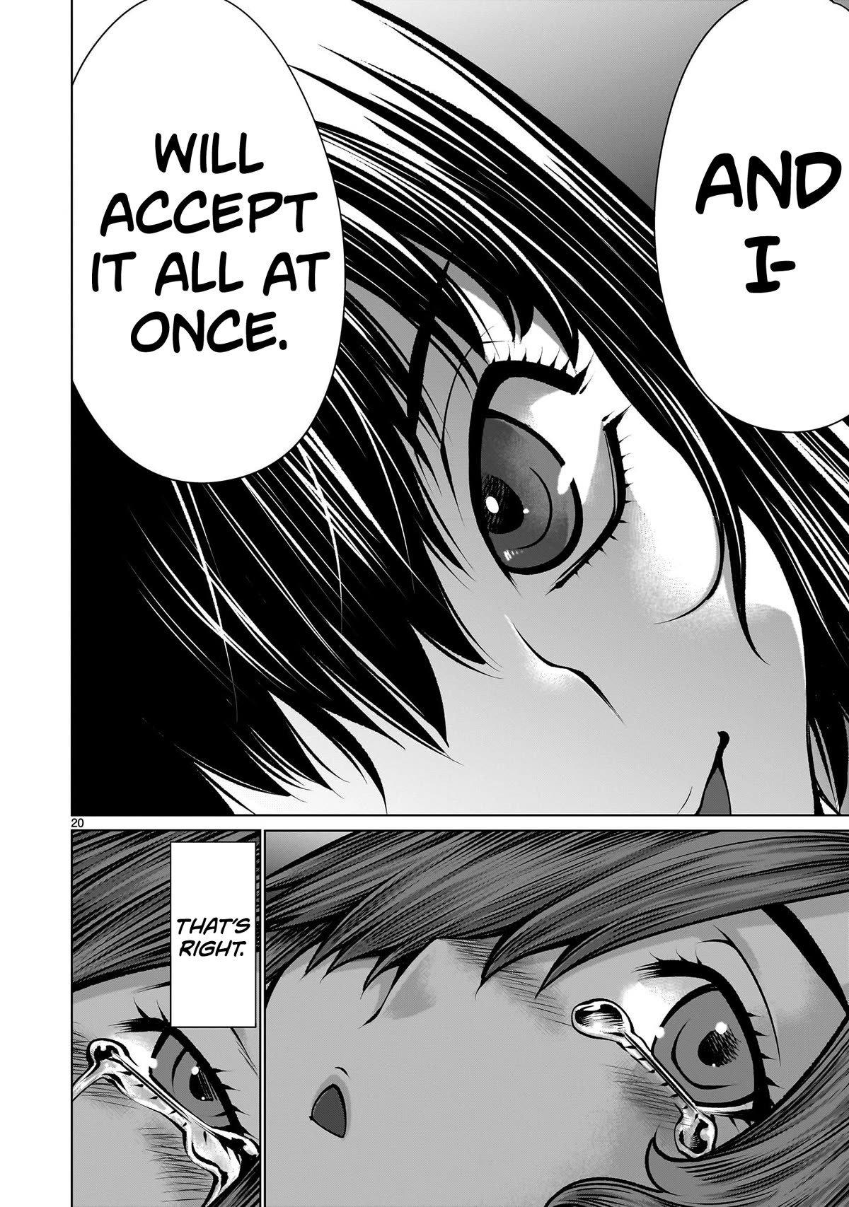Killing Bites Chapter 114 page 19 - Chapter 114: "It's Okay For You To Cry Now"