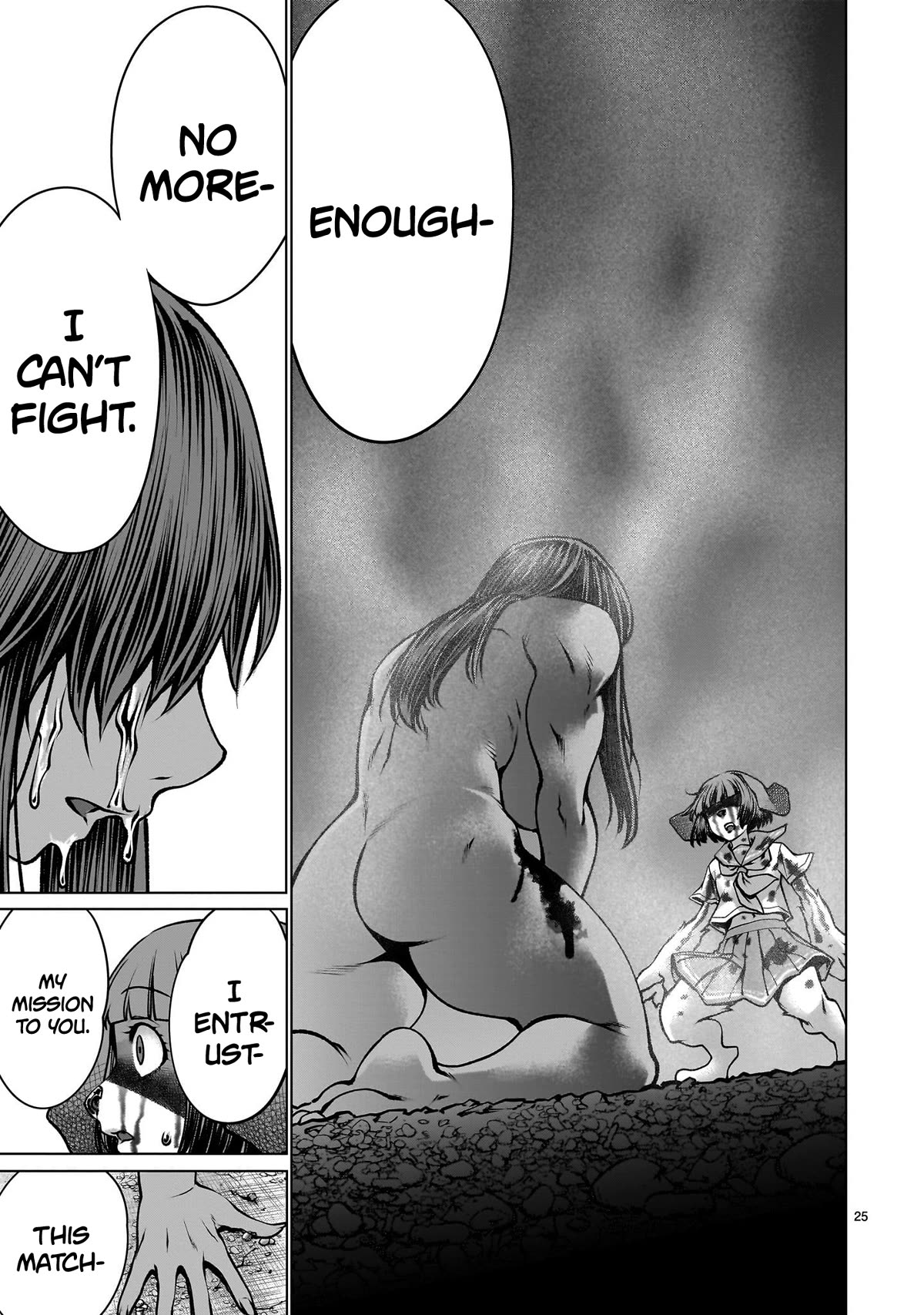 Killing Bites Chapter 114 page 24 - Chapter 114: "It's Okay For You To Cry Now"
