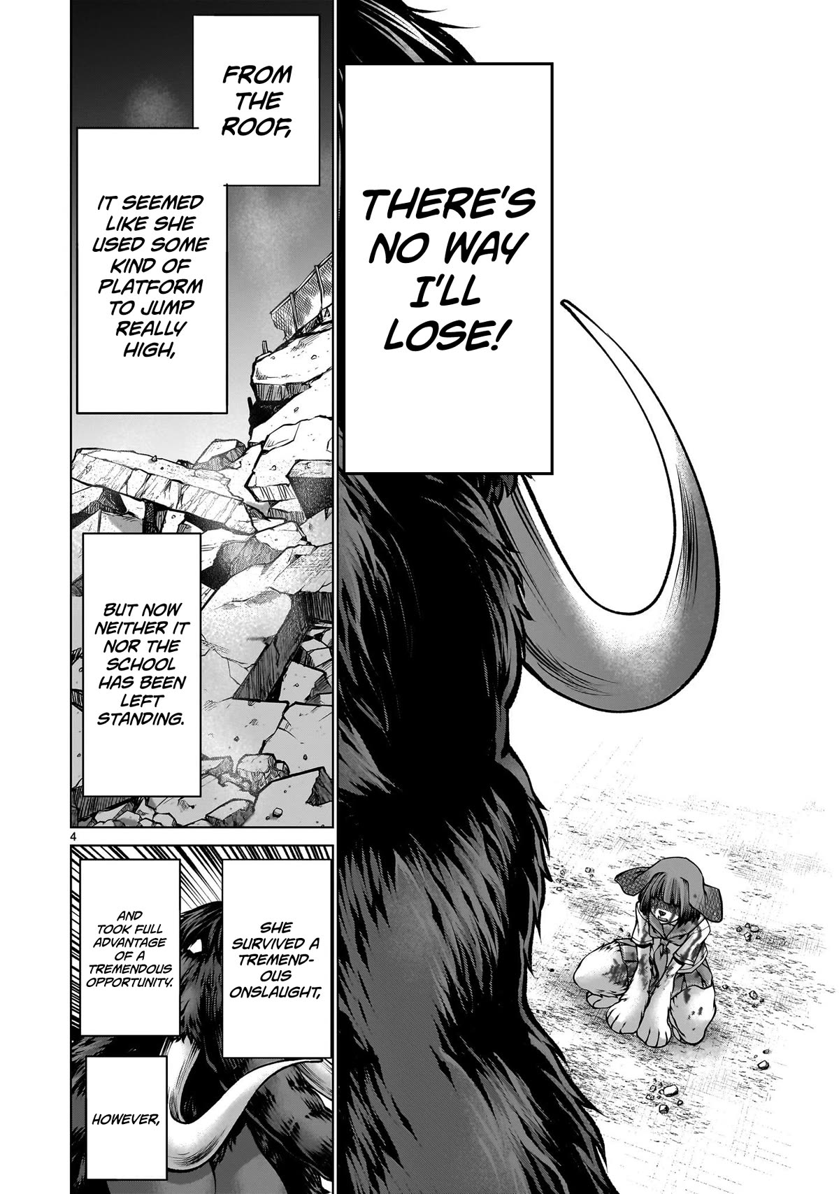 Killing Bites Chapter 114 page 4 - Chapter 114: "It's Okay For You To Cry Now"